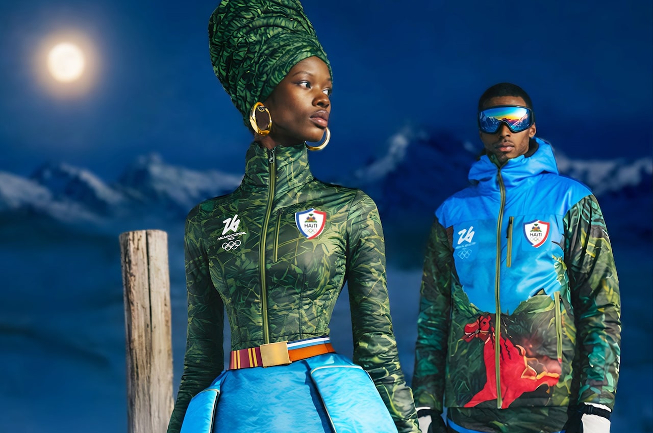 Stella Jean Haiti Winter Olympics uniforms