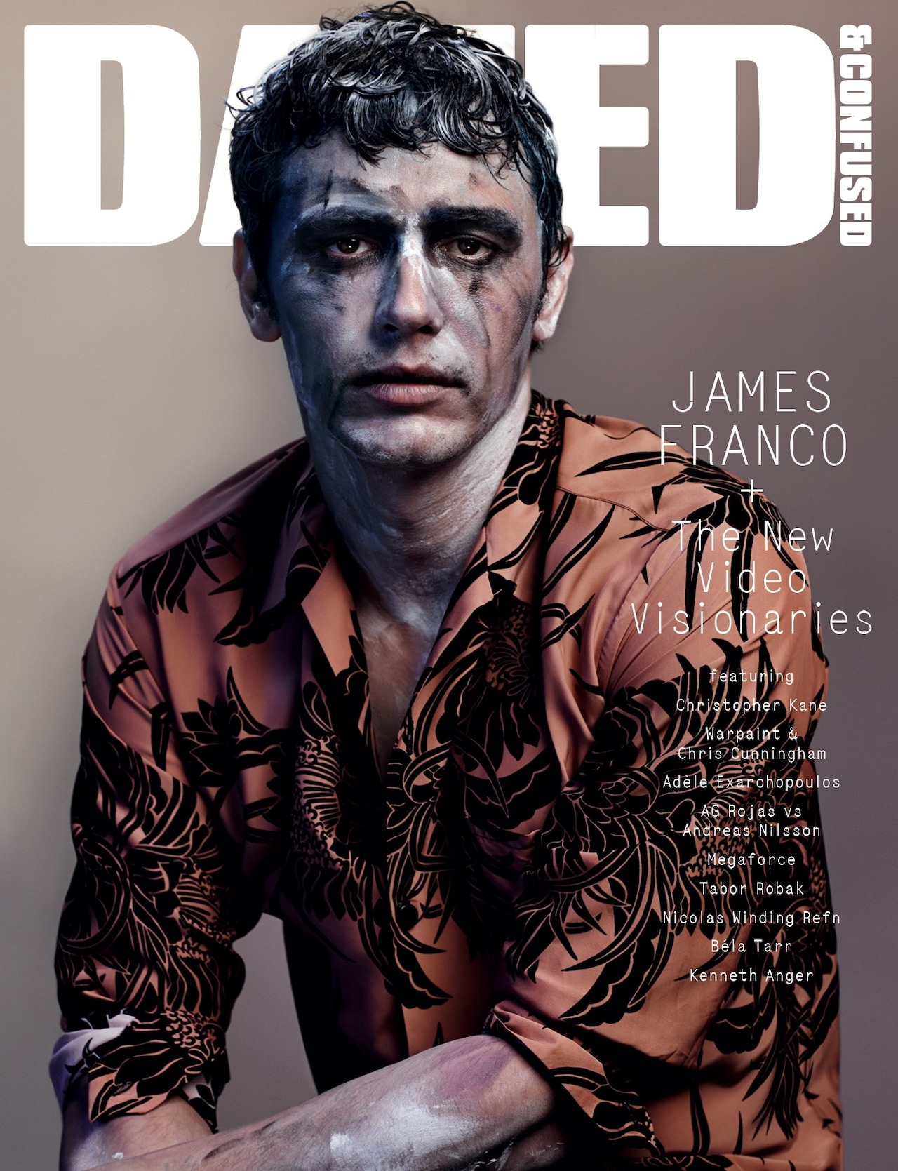 James Franco Dazed December cover