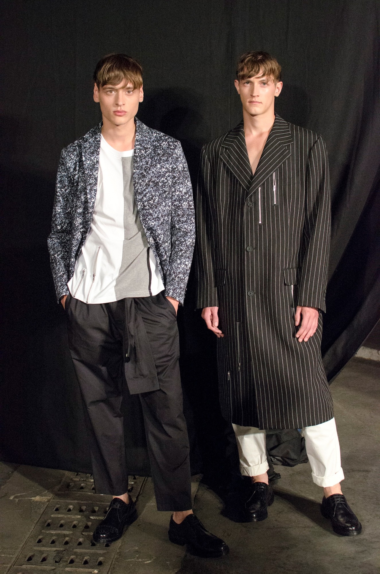 Casely-Hayford SS15 Mens collections, Dazed backstage