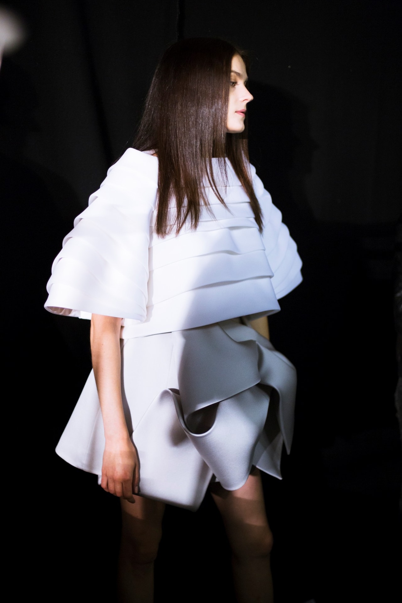 Dice Kayek AW14 Haute Couture Paris backstage Dazed