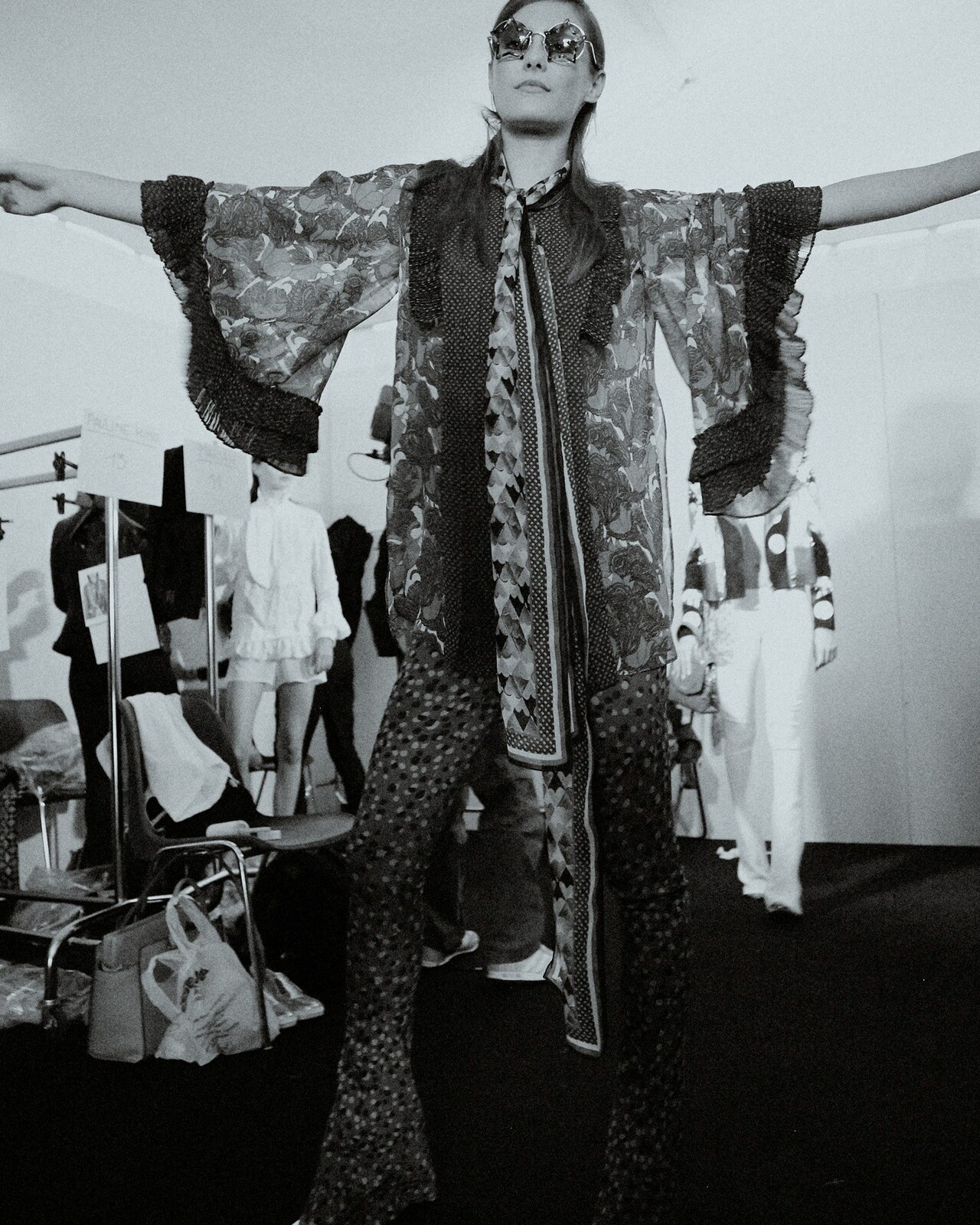 Just Cavalli SS15 Dazed Backstage Lea Colombo