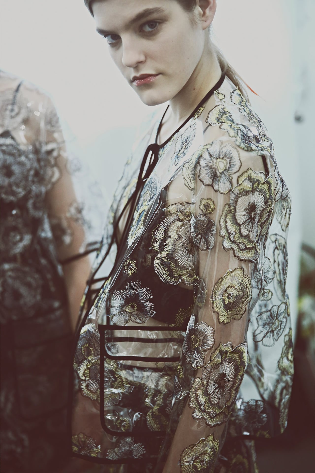 Backstage at MSGM SS15