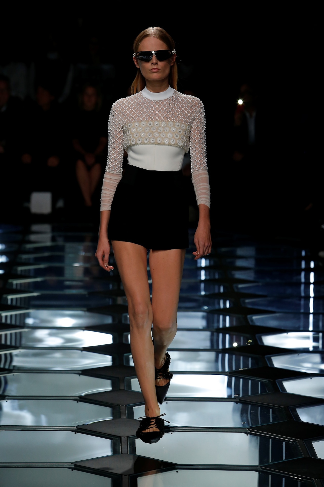 Backstage at Balenciaga SS15 Dazed