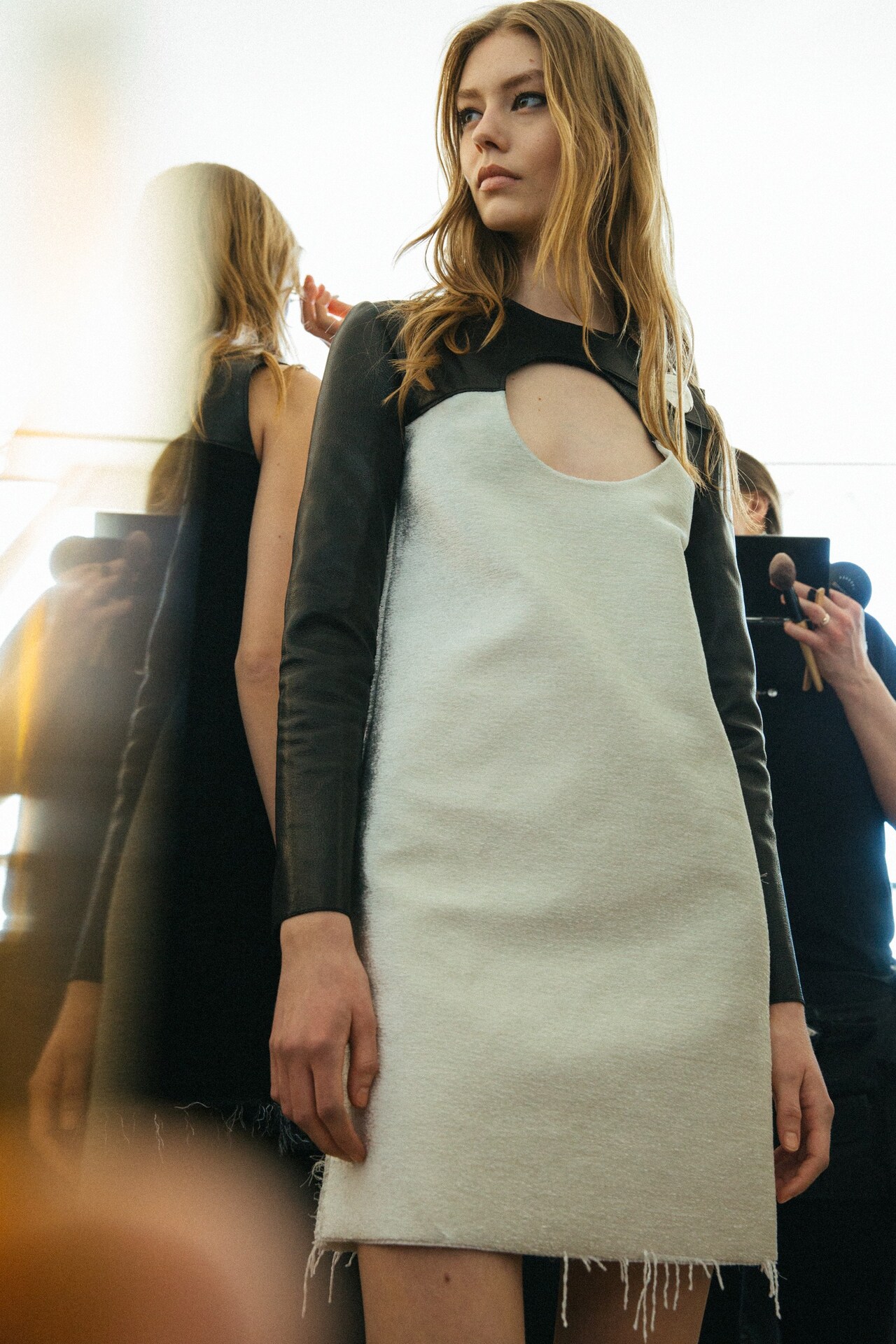 Calvin Klein AW15, Womenswear, 60s, Leather