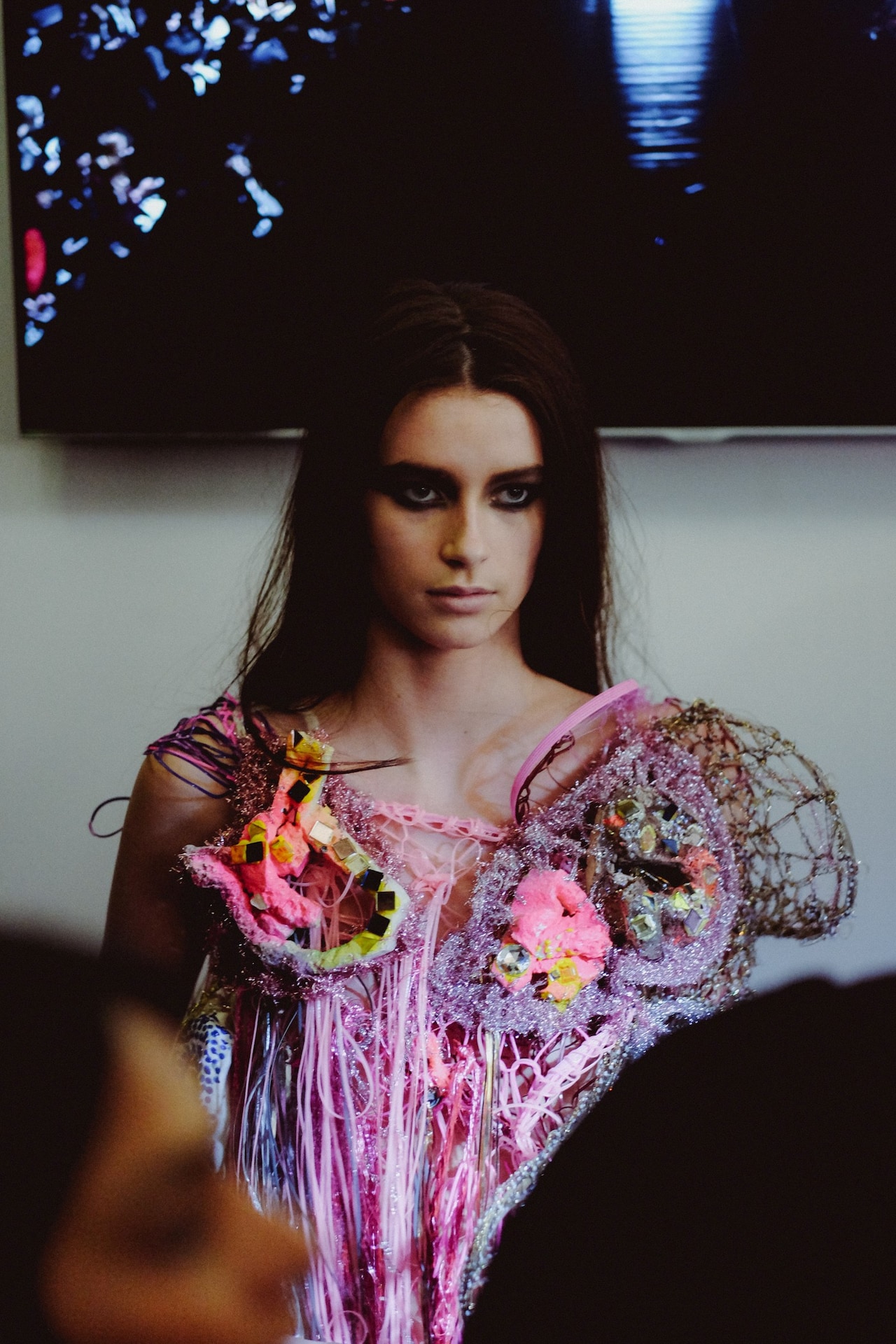 Central Saint Martins MA, AW15, Matty Bovan, Texture