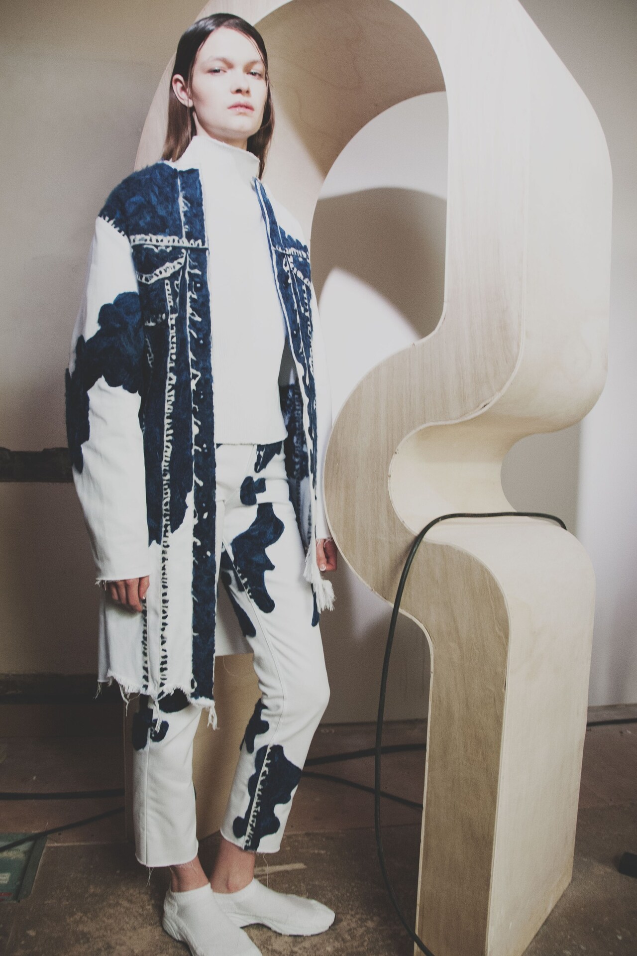 Faustine Steinmetz AW15, Womenswear, Denim, Stitching