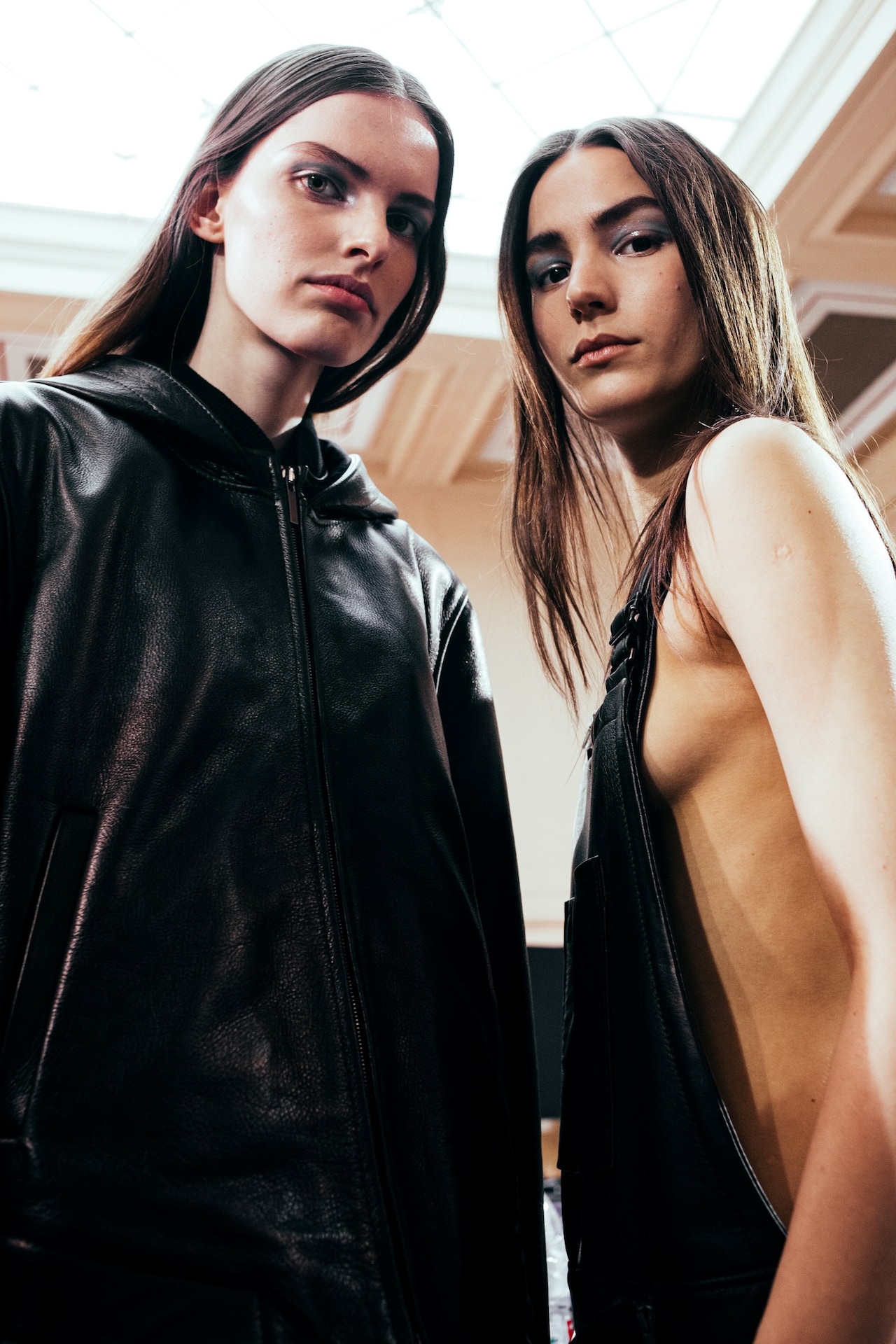 Hussein Chalayan AW15, Dazed backstage, Paris, Womenswear