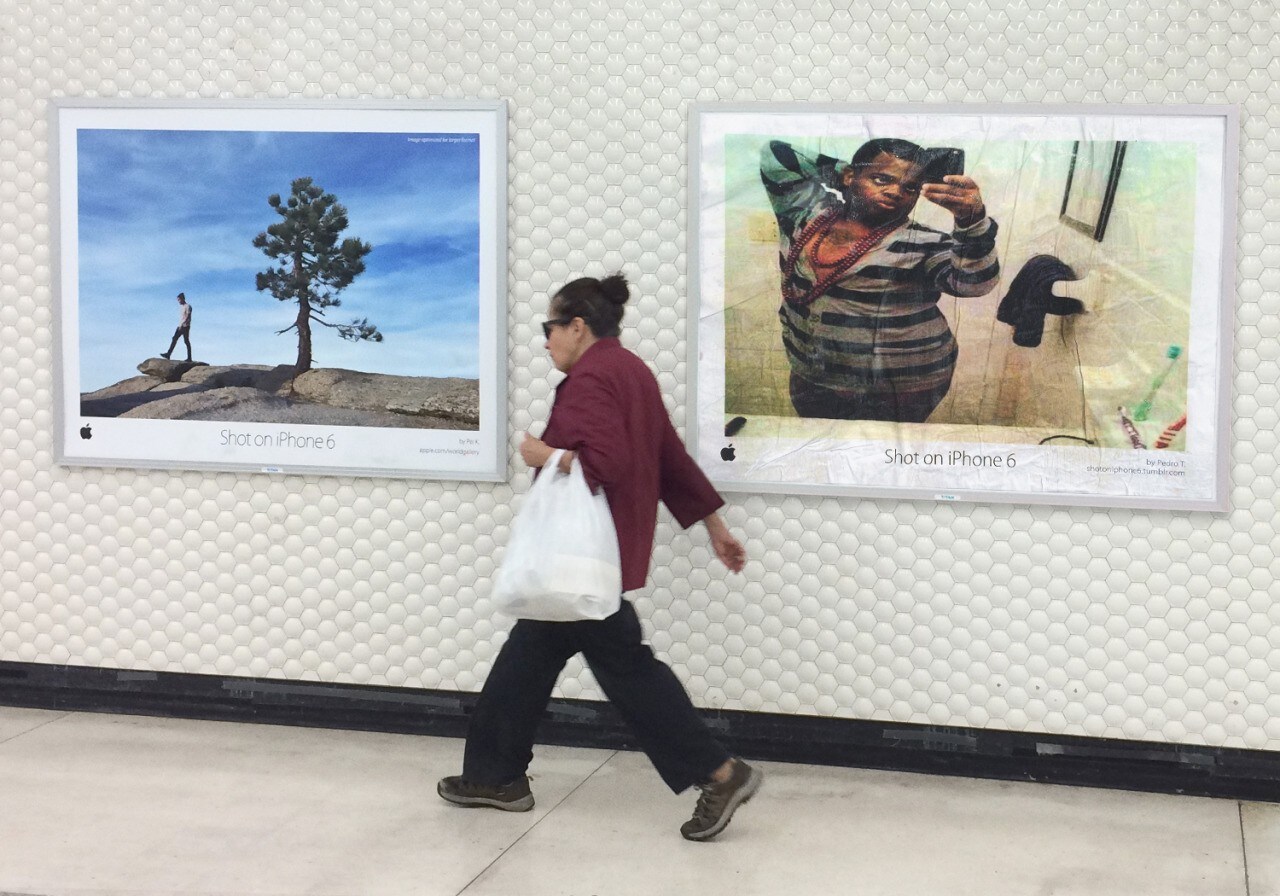 Also Shot on iPhone 6 spoof campaign