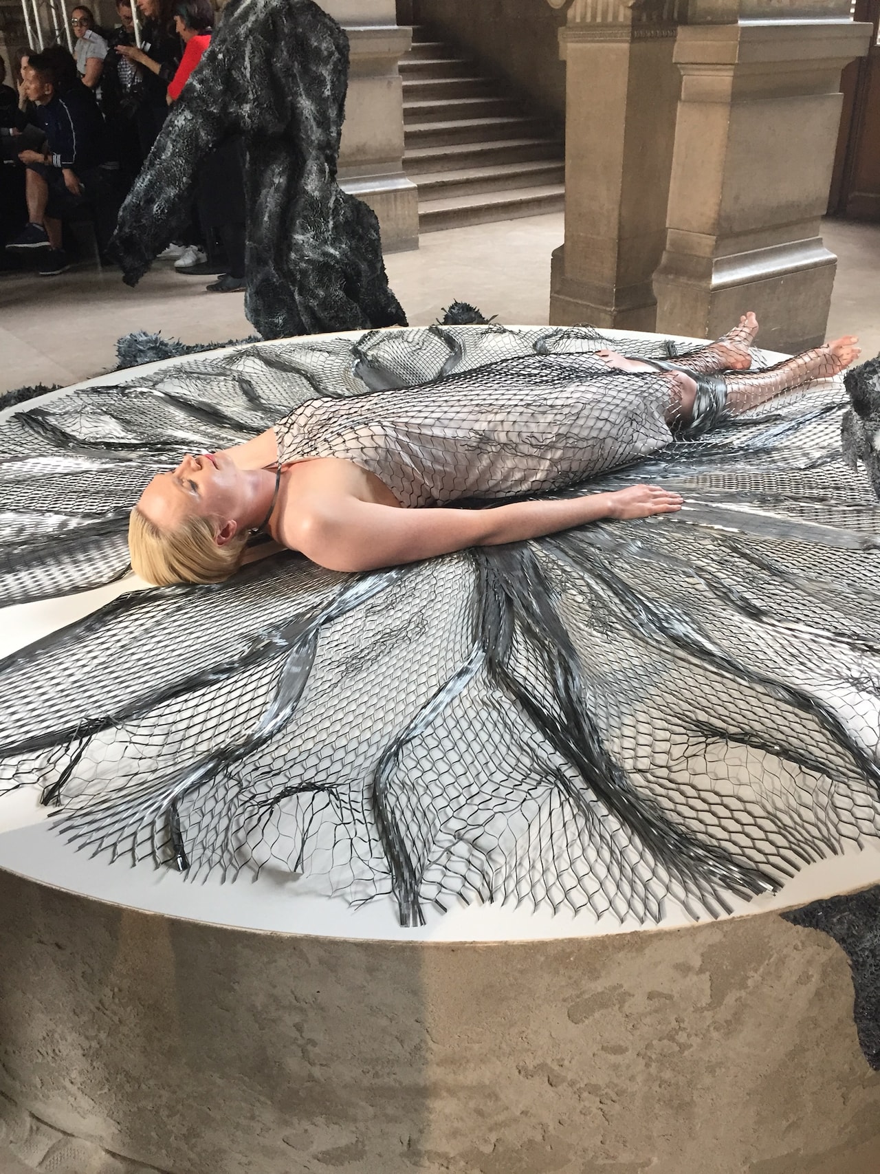 Gwendoline Christie at Iris van Herpen SS16