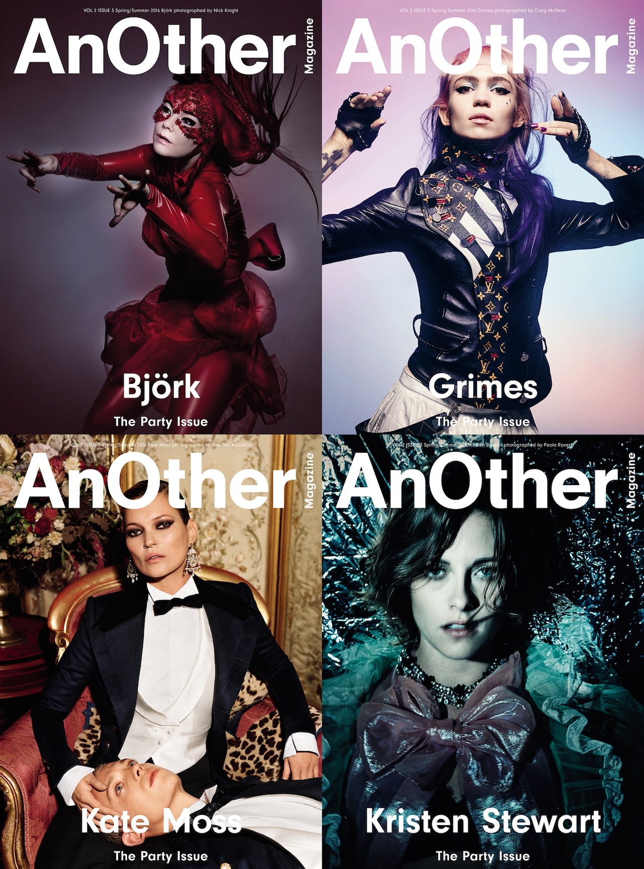 Björk, Grimes, Kate Moss and Kristen Stewart