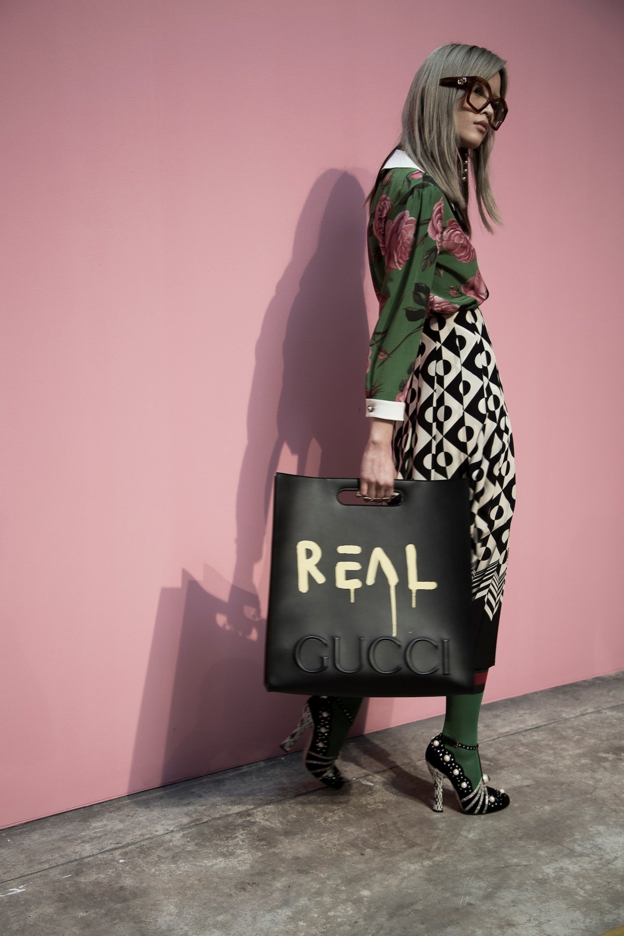 Backstage at Gucci AW16 