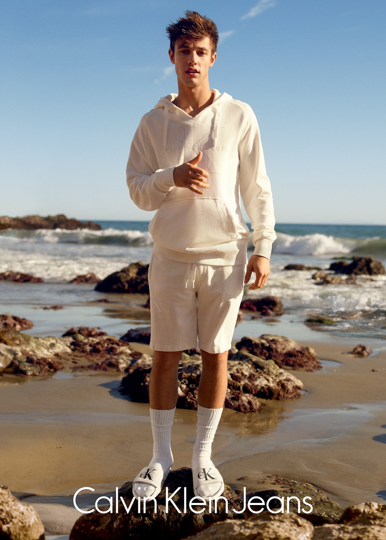 Calvin Klein Jeans campaign featuring Cameron Dallas