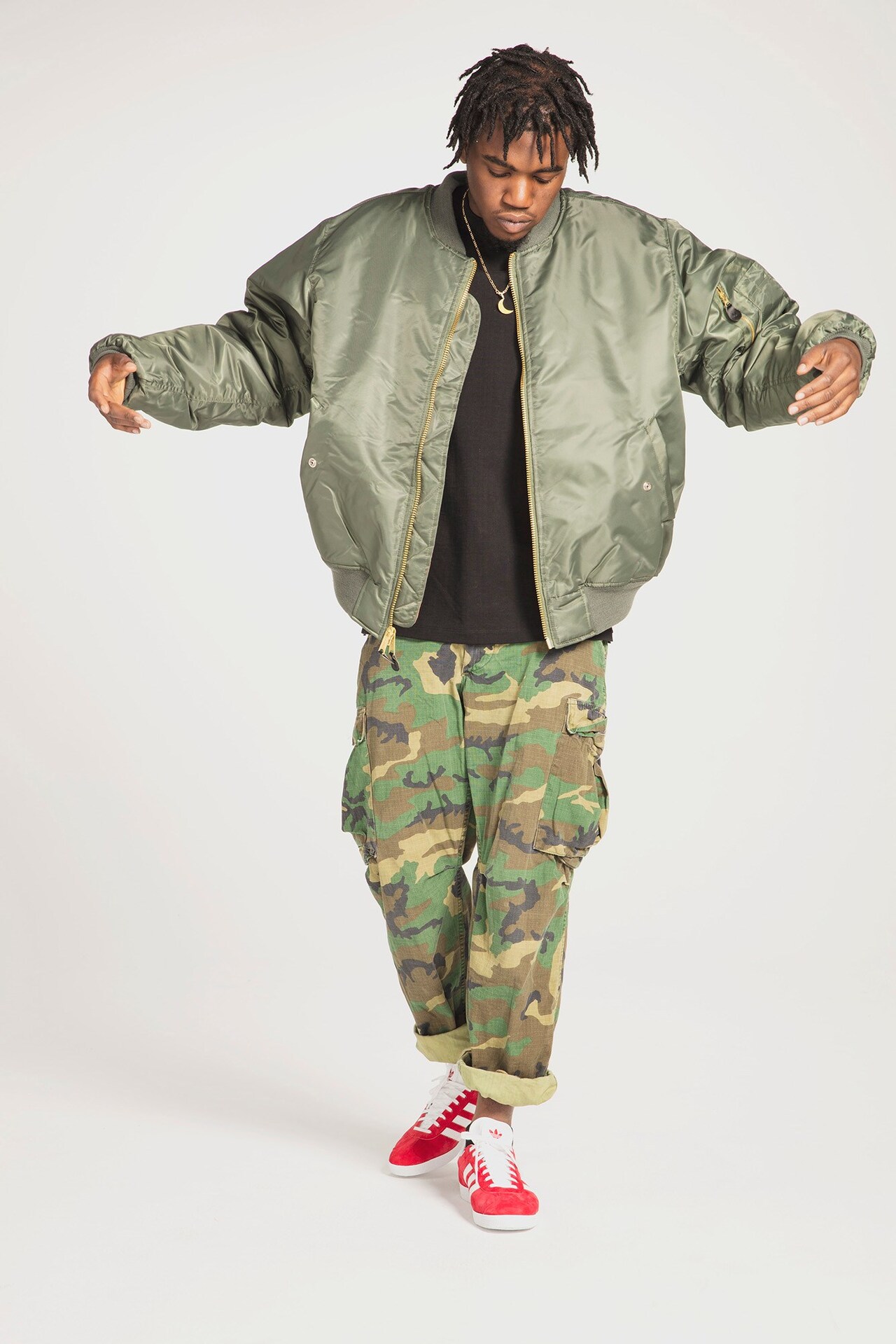 Kirk Knight for adidas Originals Gazelle campaign