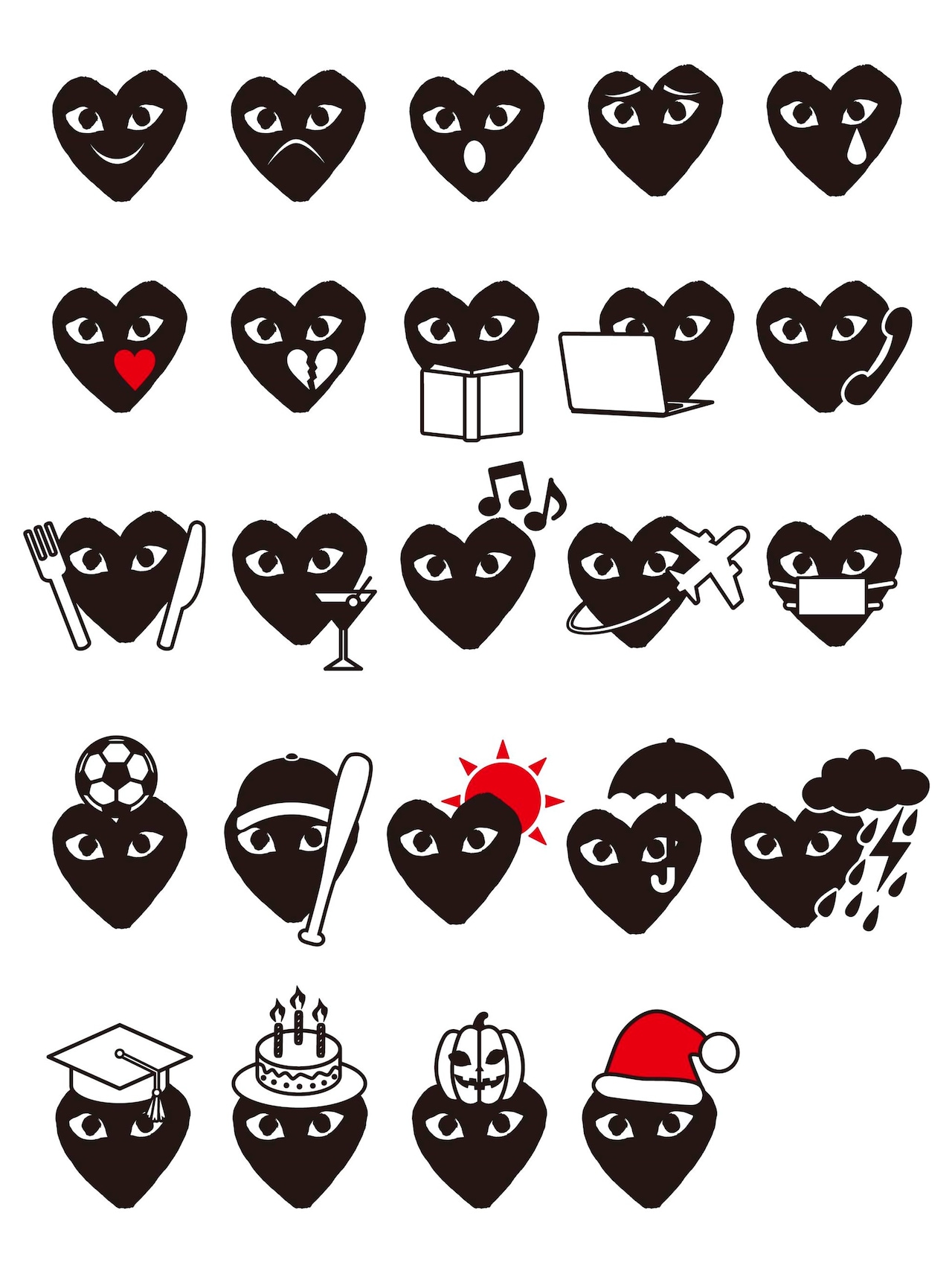 EMOJI COMME des GARCONS