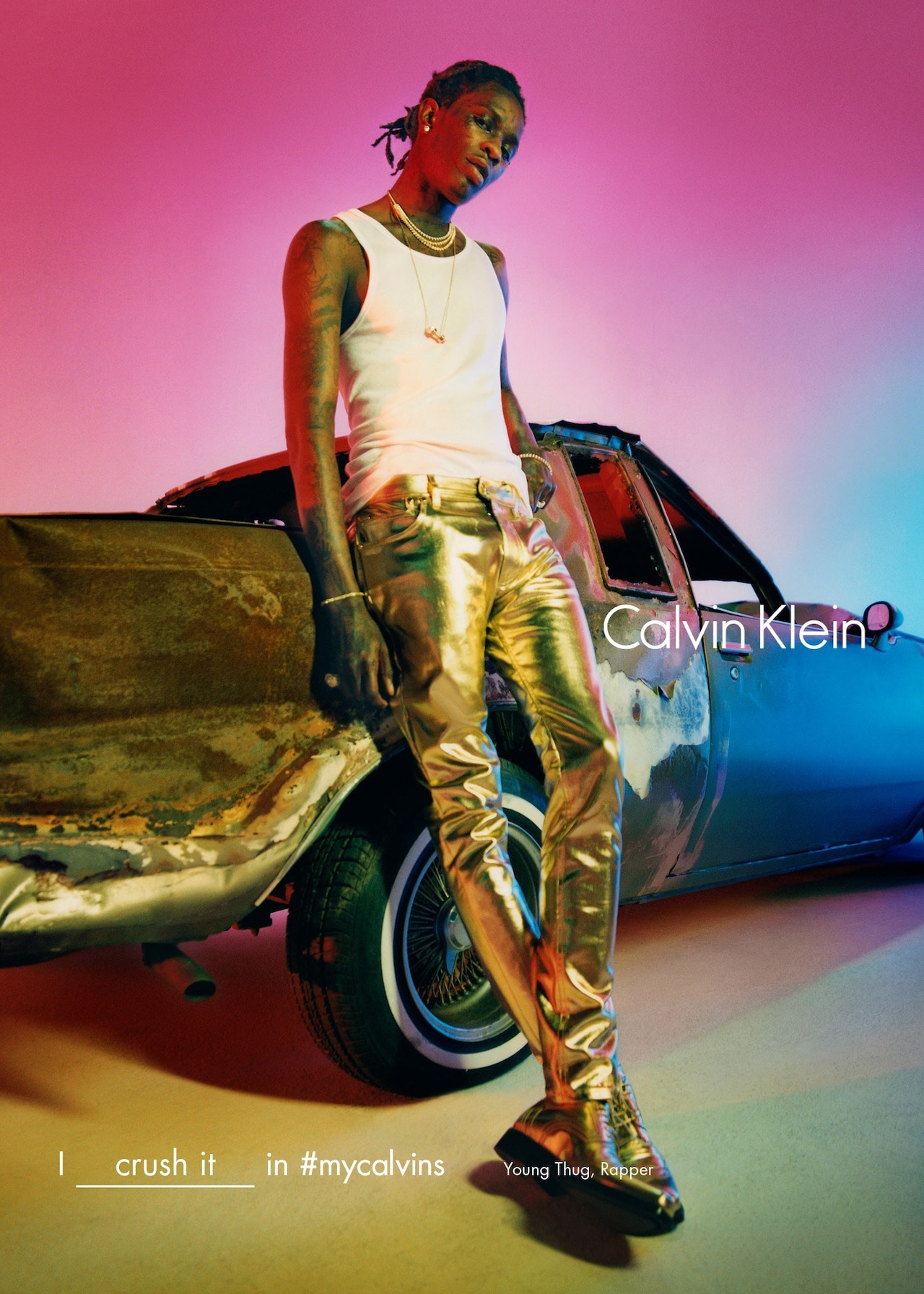 Young Thug Calvin Klein Tyrone Lebon