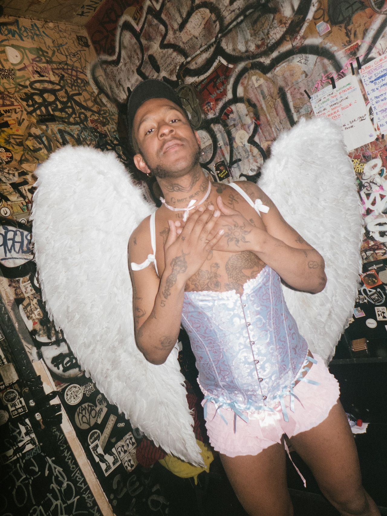 Yulya Shadrinsky shoots Paris AW17 menswear parties