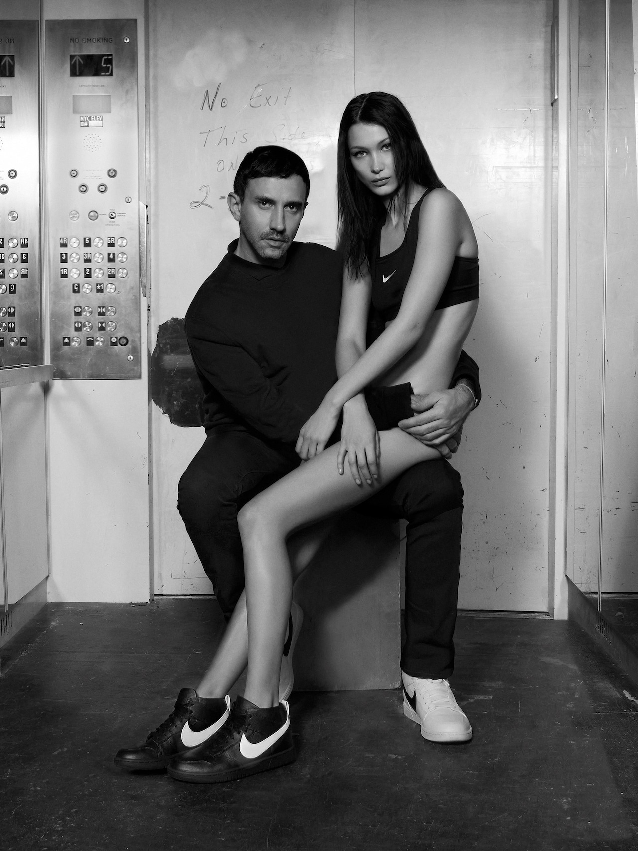 Nike Riccardo Tisci Bella Hadid