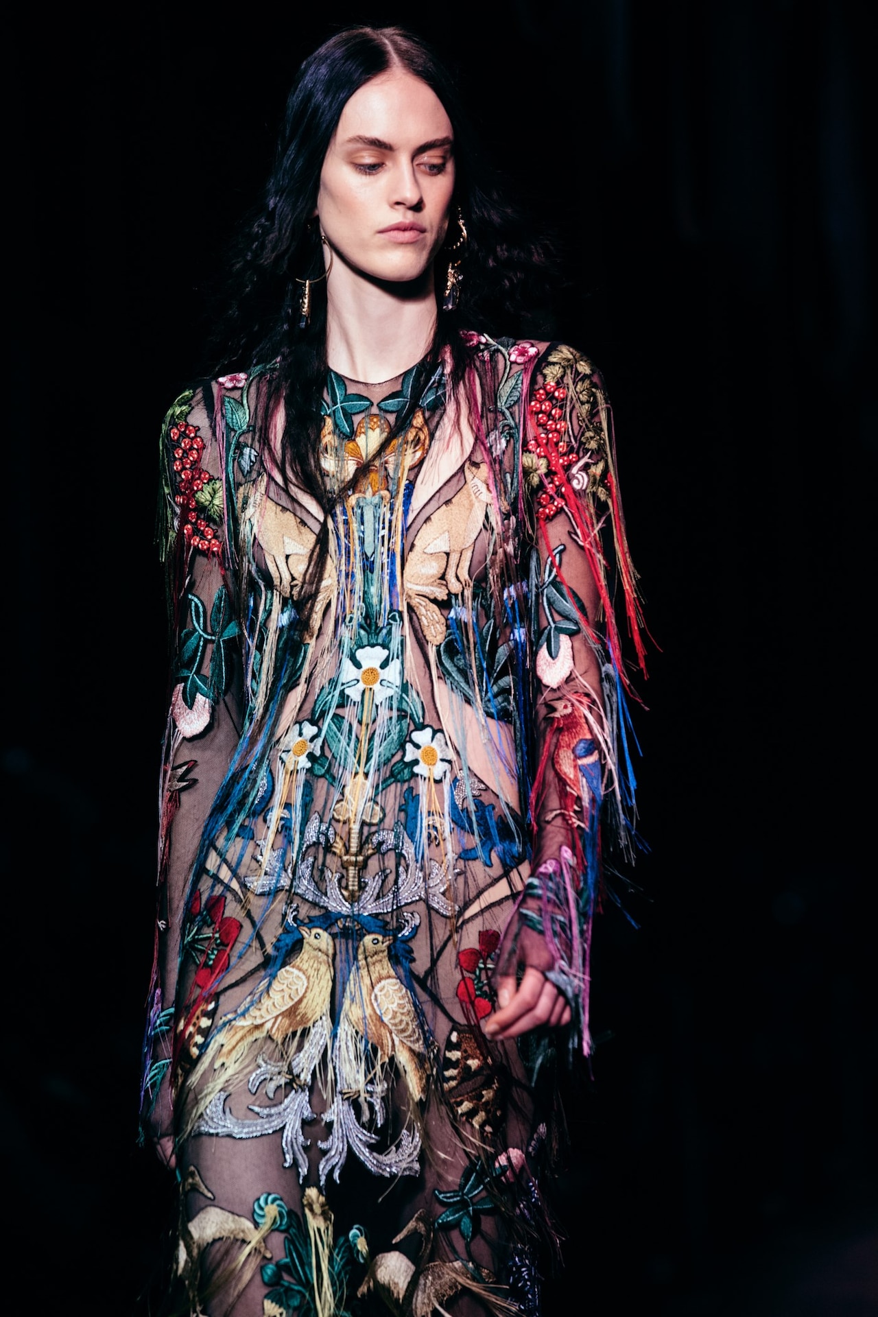 Alexander McQueen AW17 womenswear paris dazed