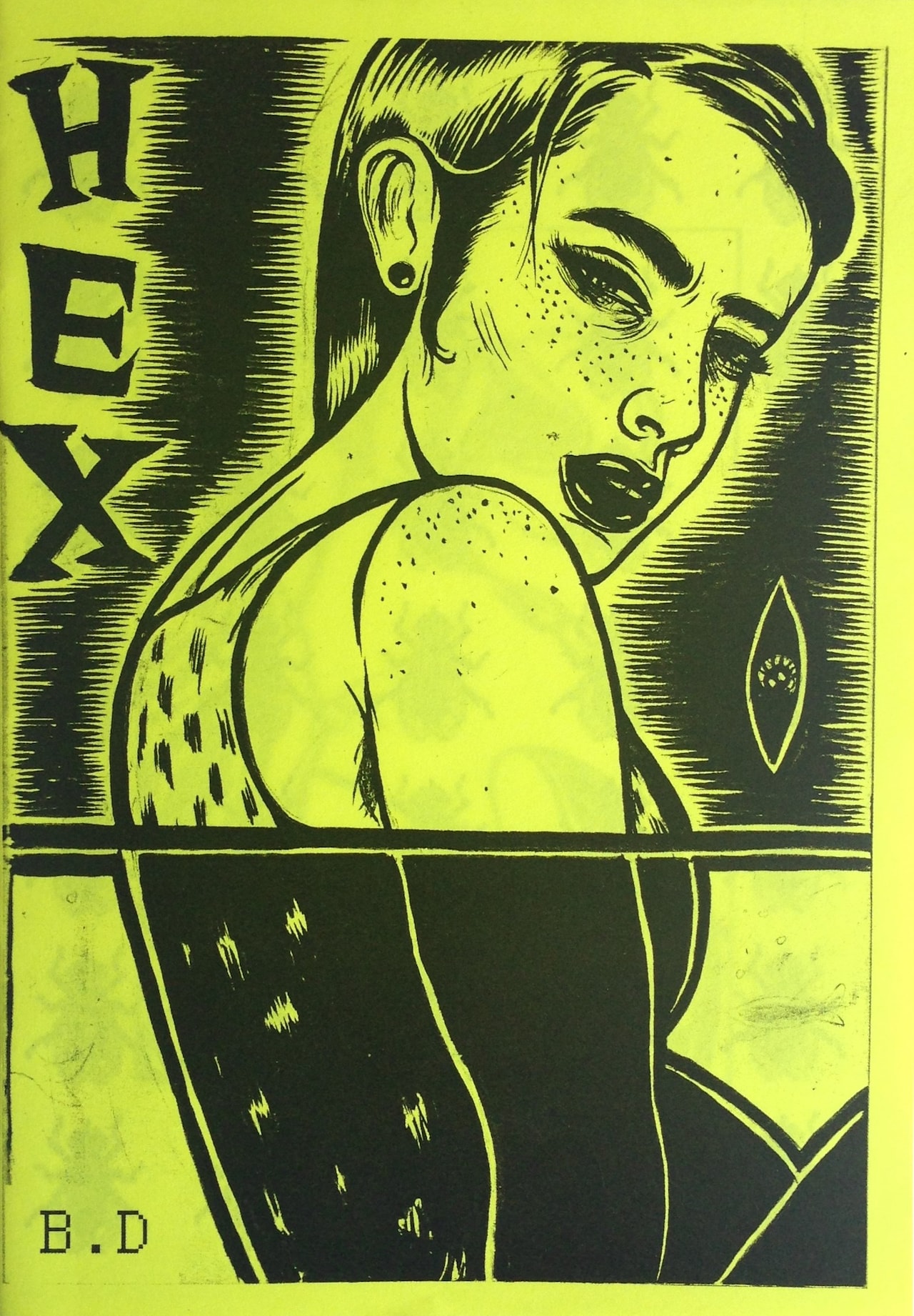 Brigid Elva prada illustration hex cartoon 