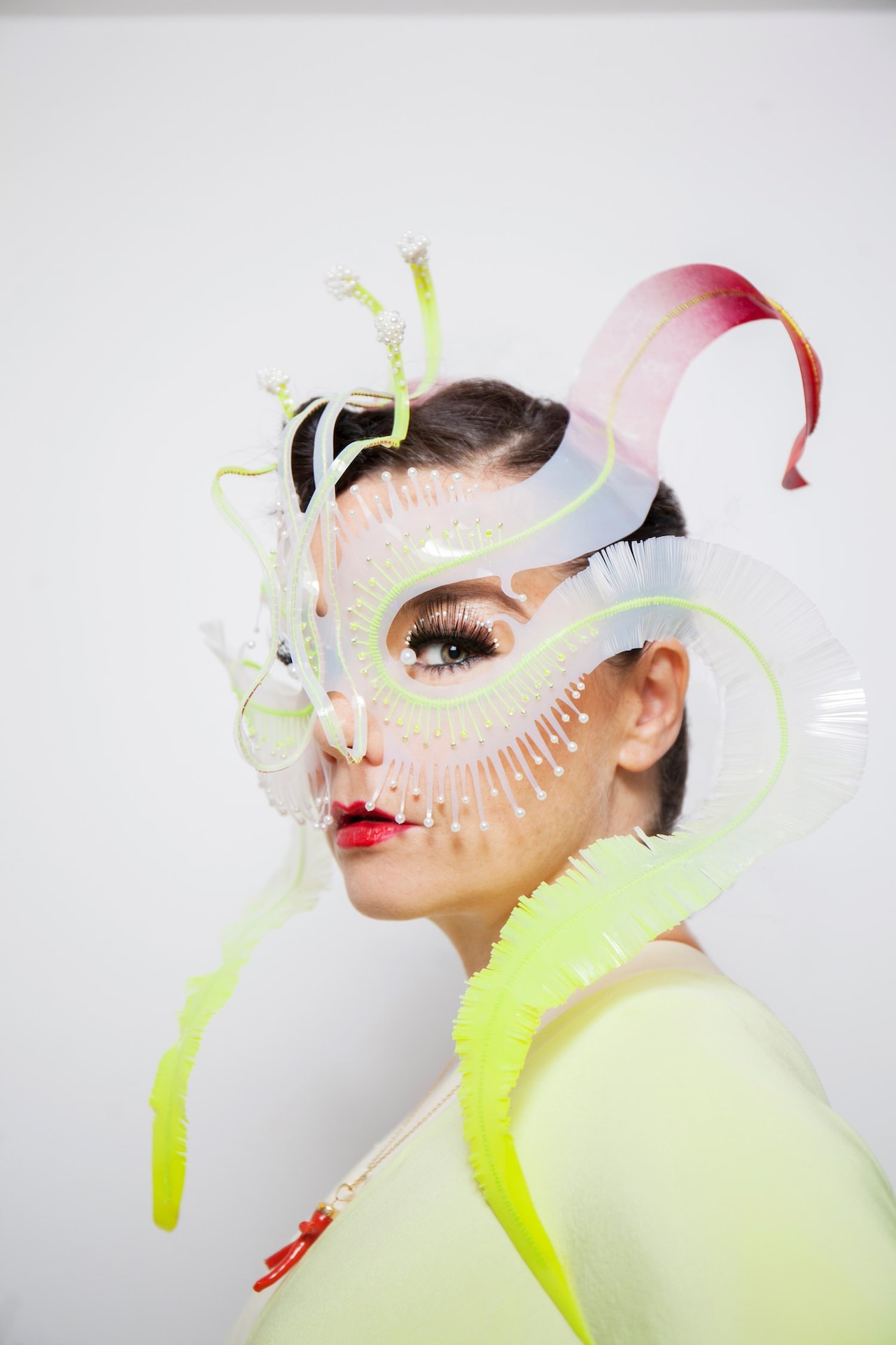 james merry bjork music mask fashion