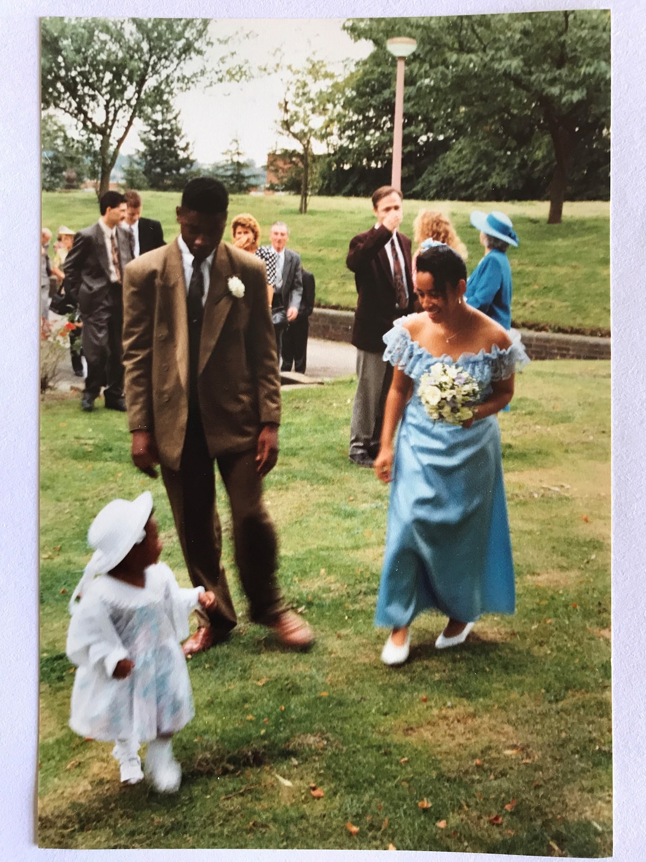 Jamz Supernova with her mum and dad