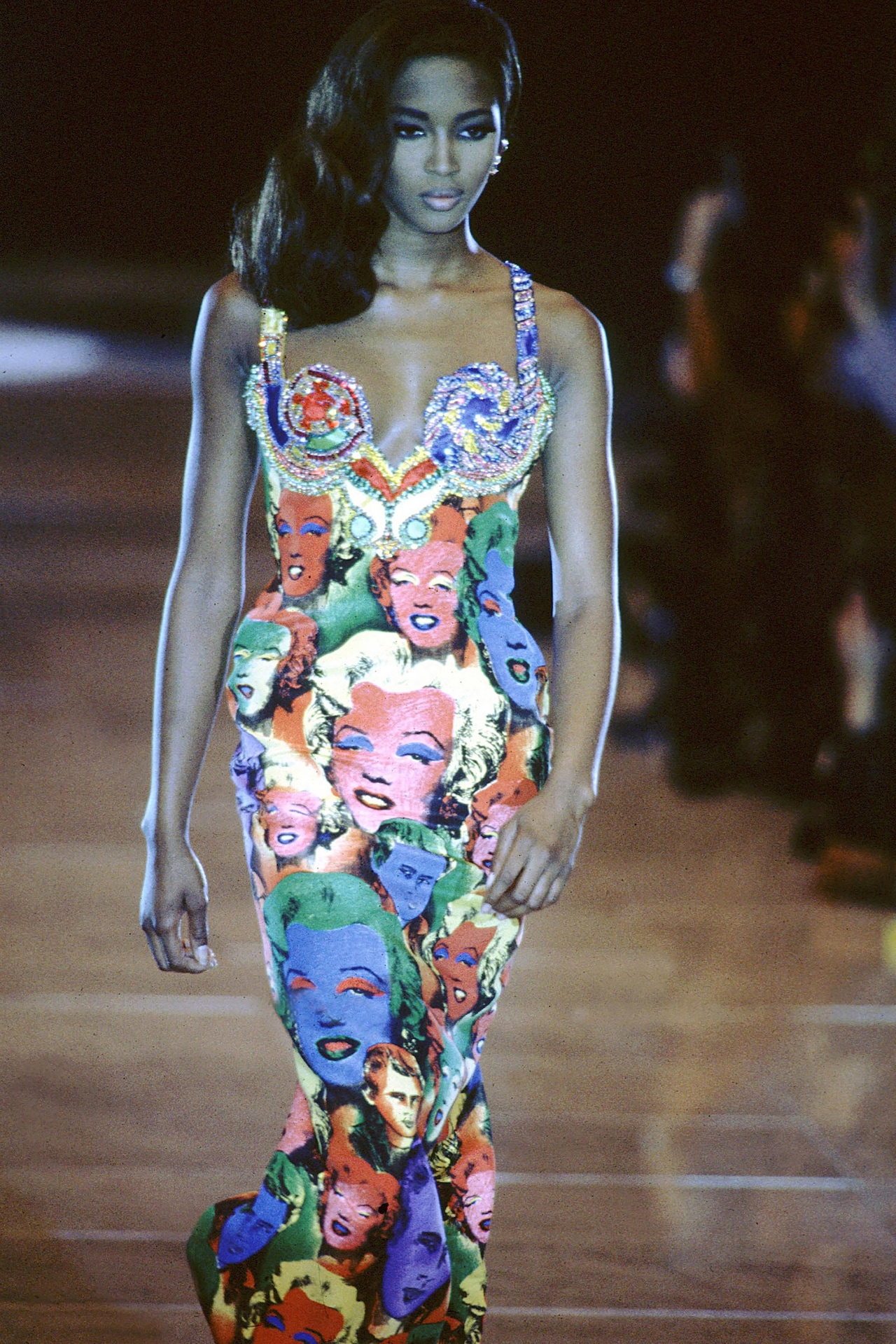 Chris Moore Catwalking exhibition Bowes Museum Versace