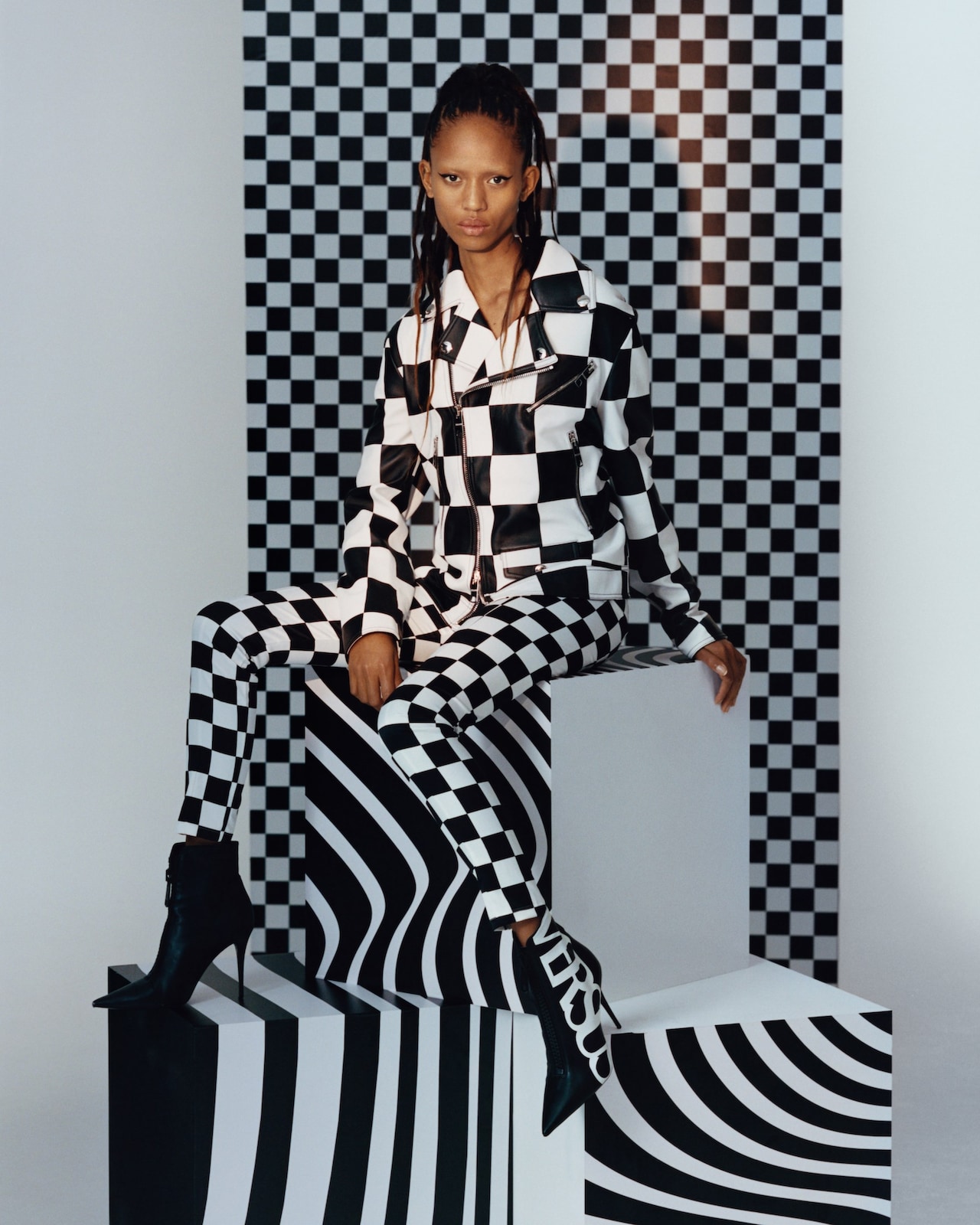 Versus Versace FW18 campaign adesuwa