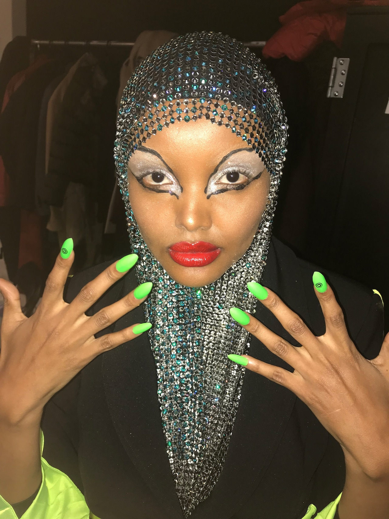 Christian Cowan AW19 beauty looks isamaya ffrench mei