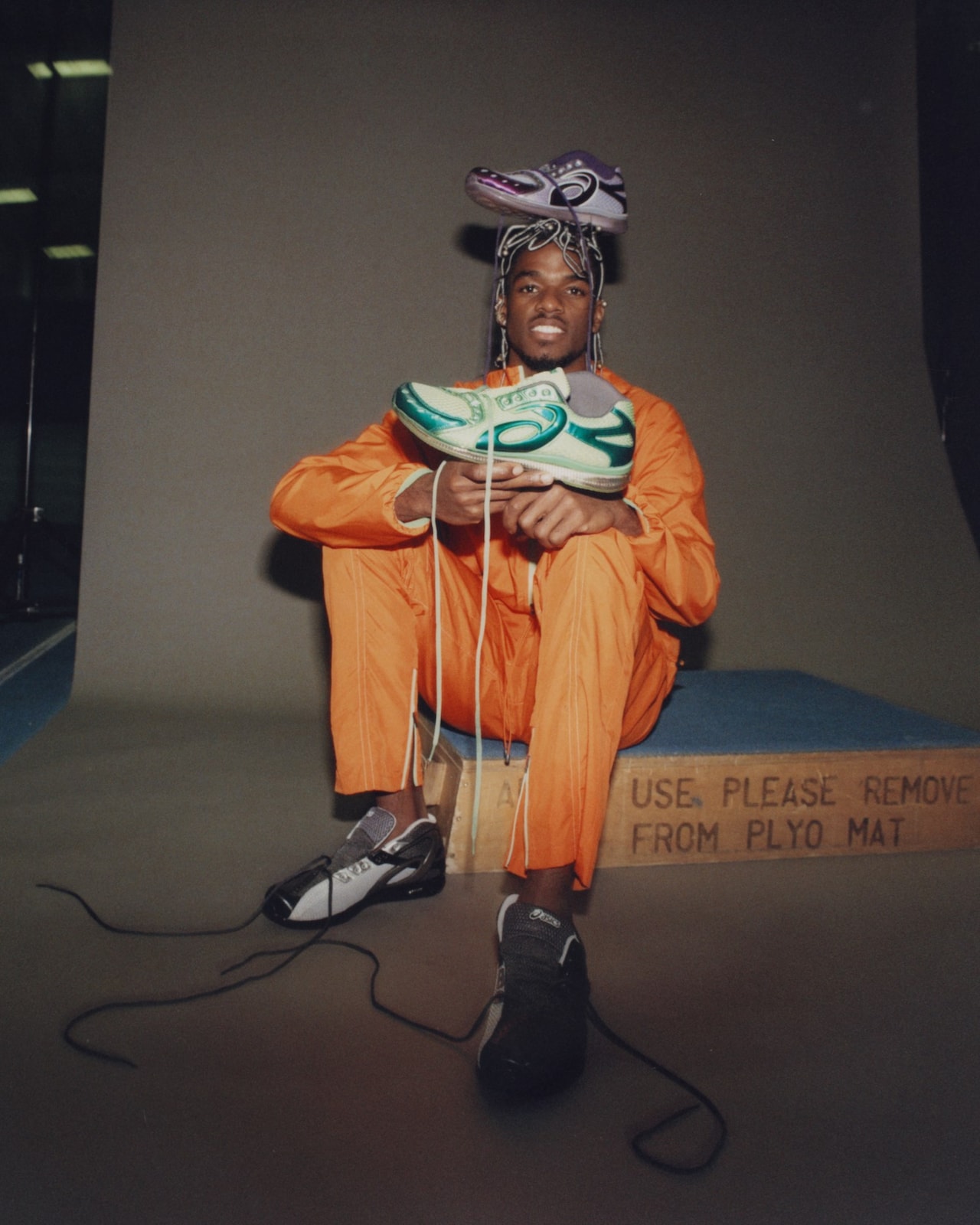 kiko kostadinov asics collaboration frank lebon