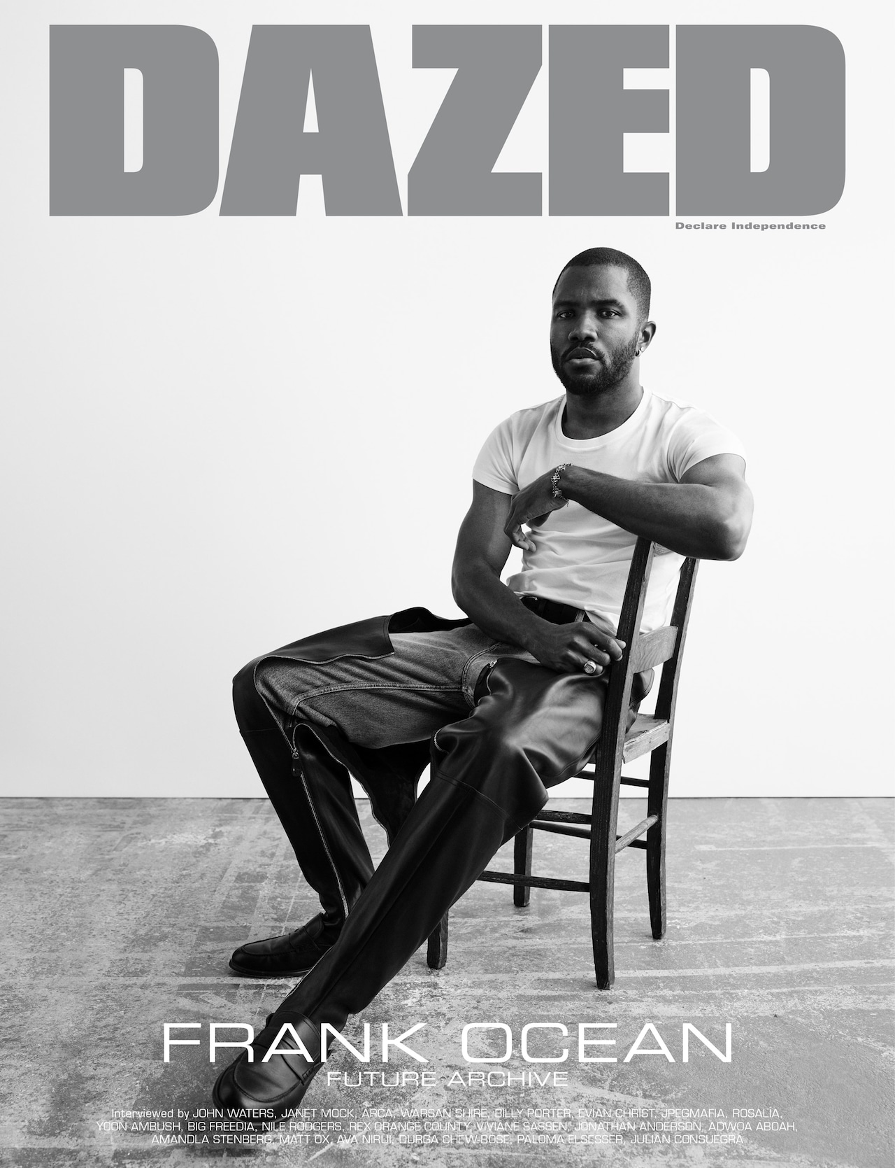 Dazed Futuretopia Frank Ocean cover