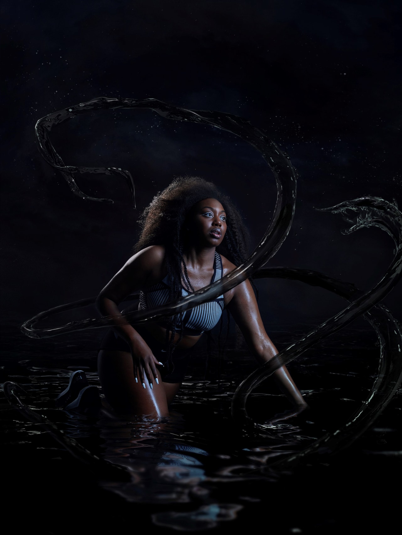 Nike Pro Collection x Dazed Beauty 1