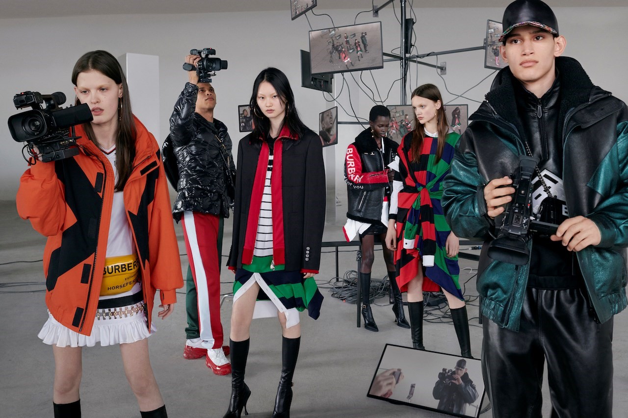 Models turn the camera on each other in Burberry's latest campaign | Dazed
