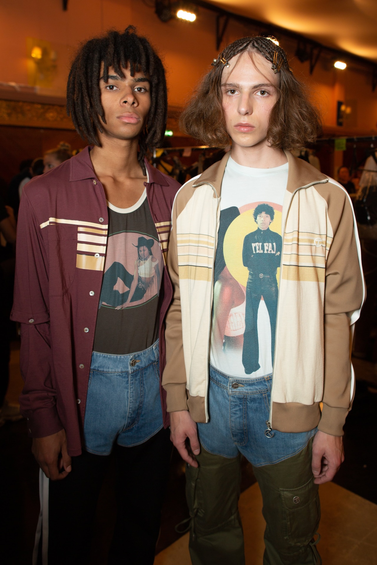 Backstage at Telfar SS20 11