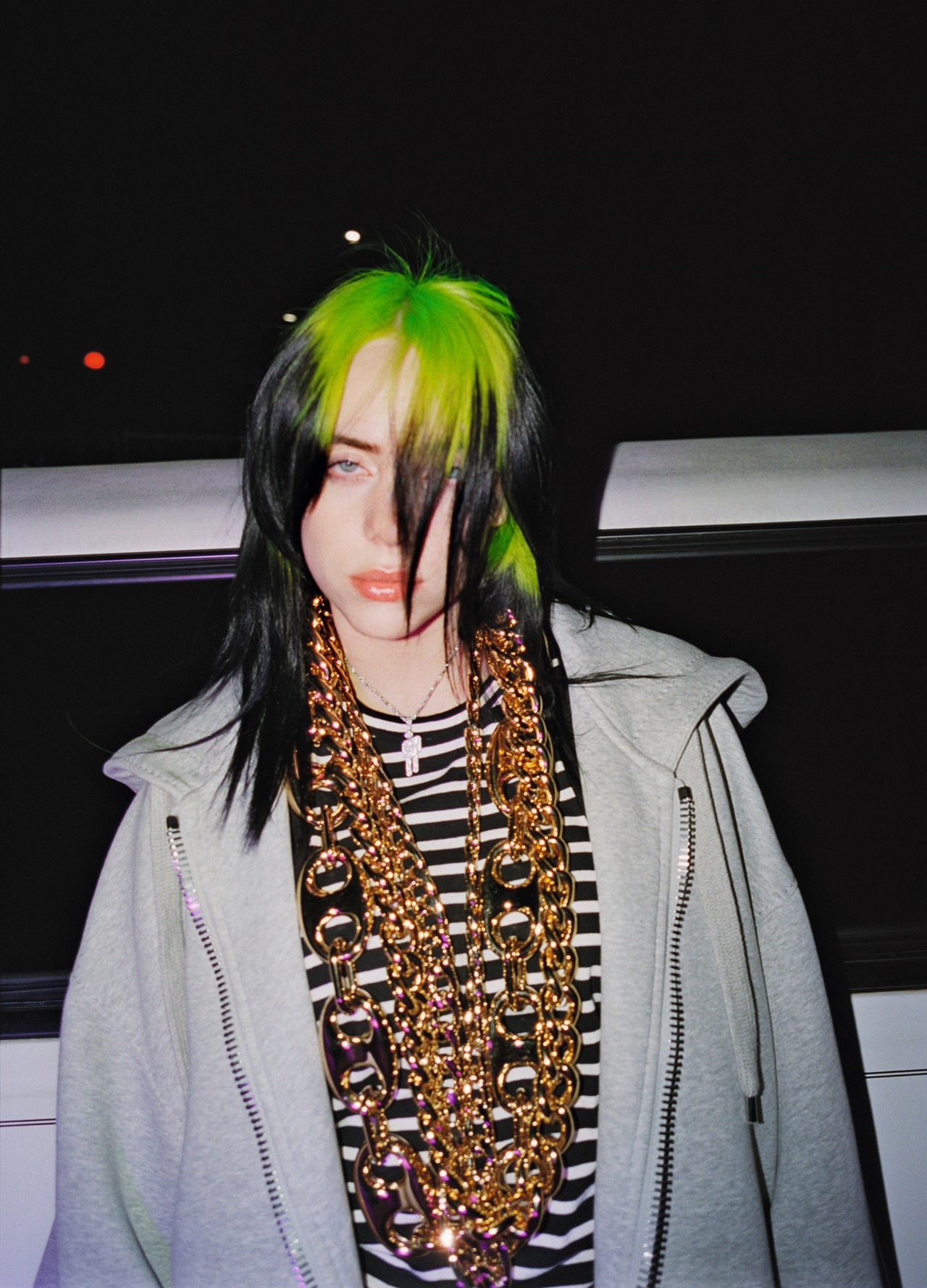 Billie green slime sweatshirt tee top