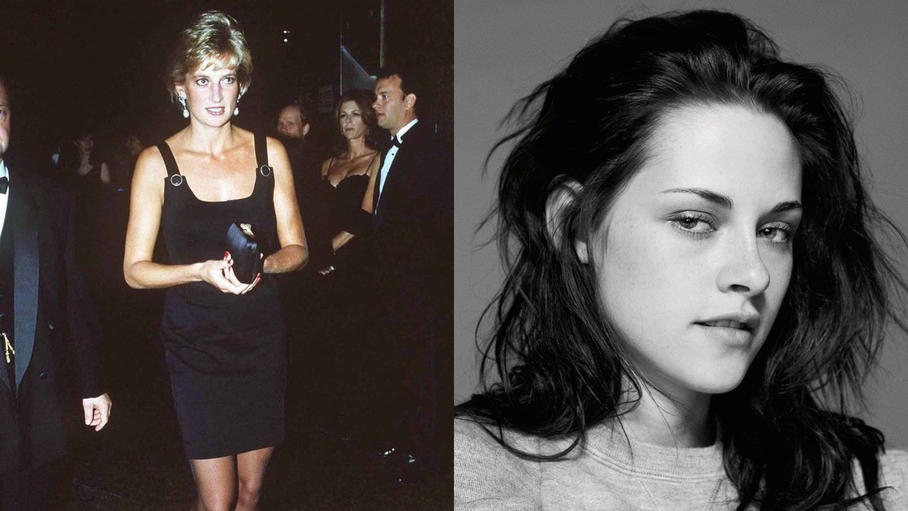 Kristen Stewart Puts Rock Star Spin on Classic Princess Diana Look