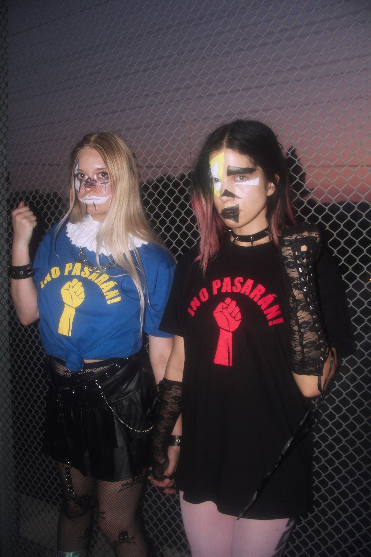 Pussy Riot anti-surveillance make-up