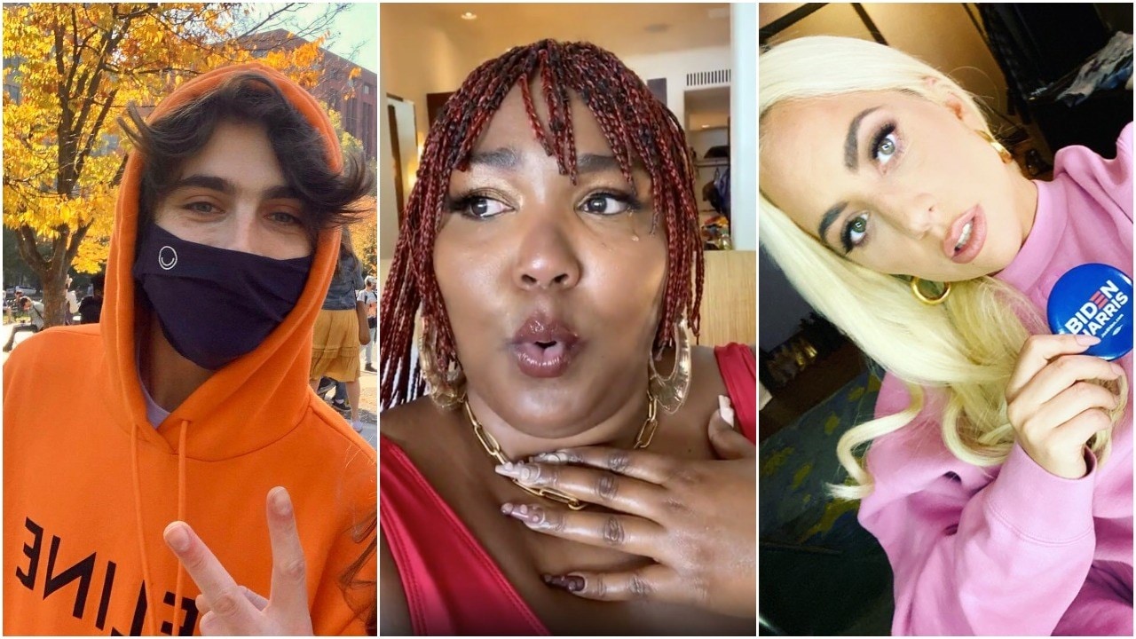 Timothee Chalamet, Lizzo, Lady Gaga