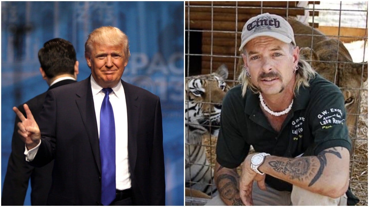 Donald Trump and Joe Exotic