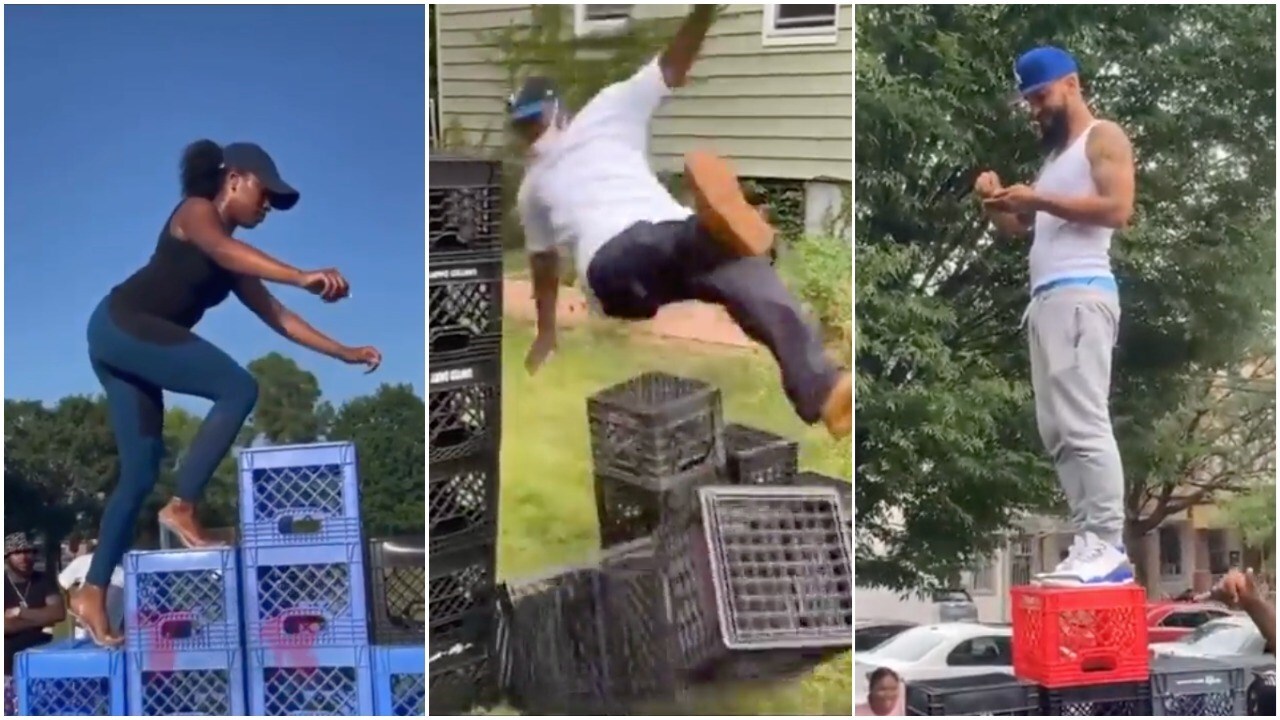 Milk crate challenge