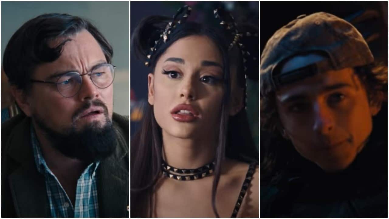 Leonardo DiCaprio, Ariana Grande, Timothée Chalamet