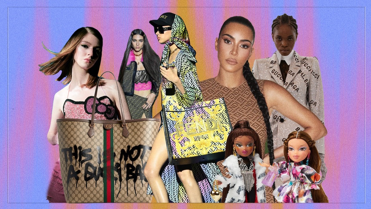 2017 Fendi Kendall Jenner bag fashion 2-page MAGAZINE AD