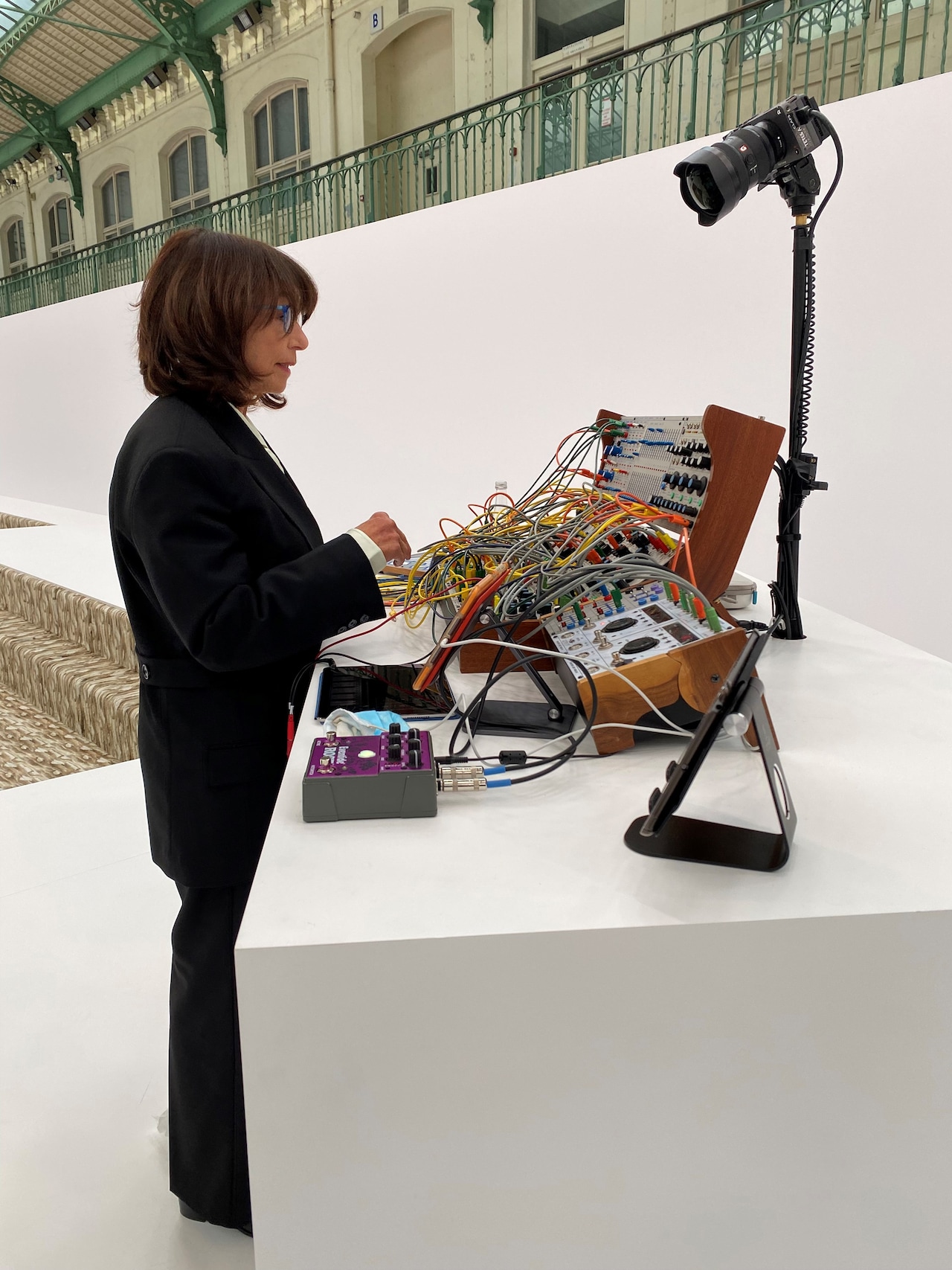 Suzanne Ciani Acne Studios AW22 presentation 