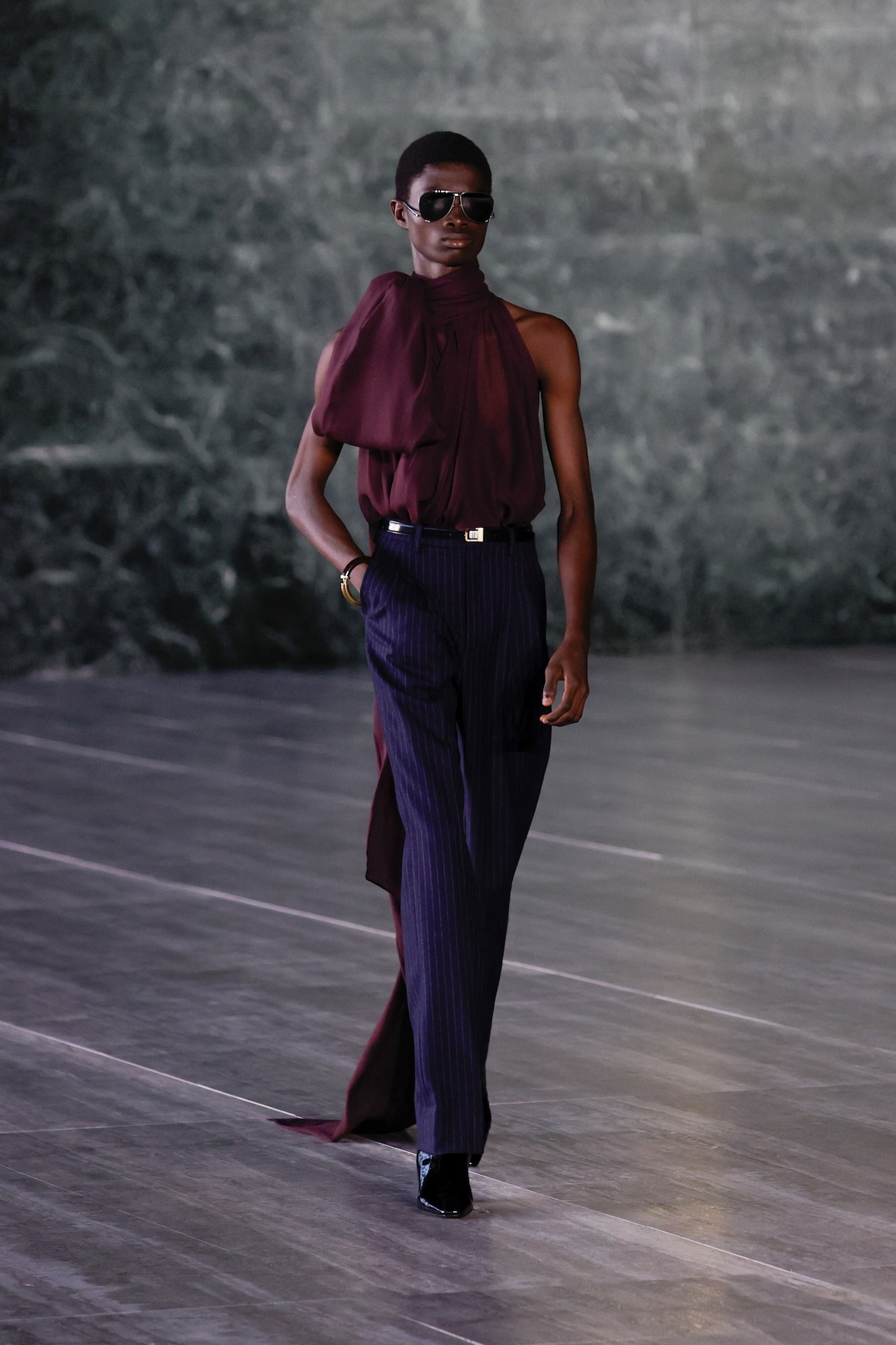 Saint Laurent SS24 menswear show Berlin