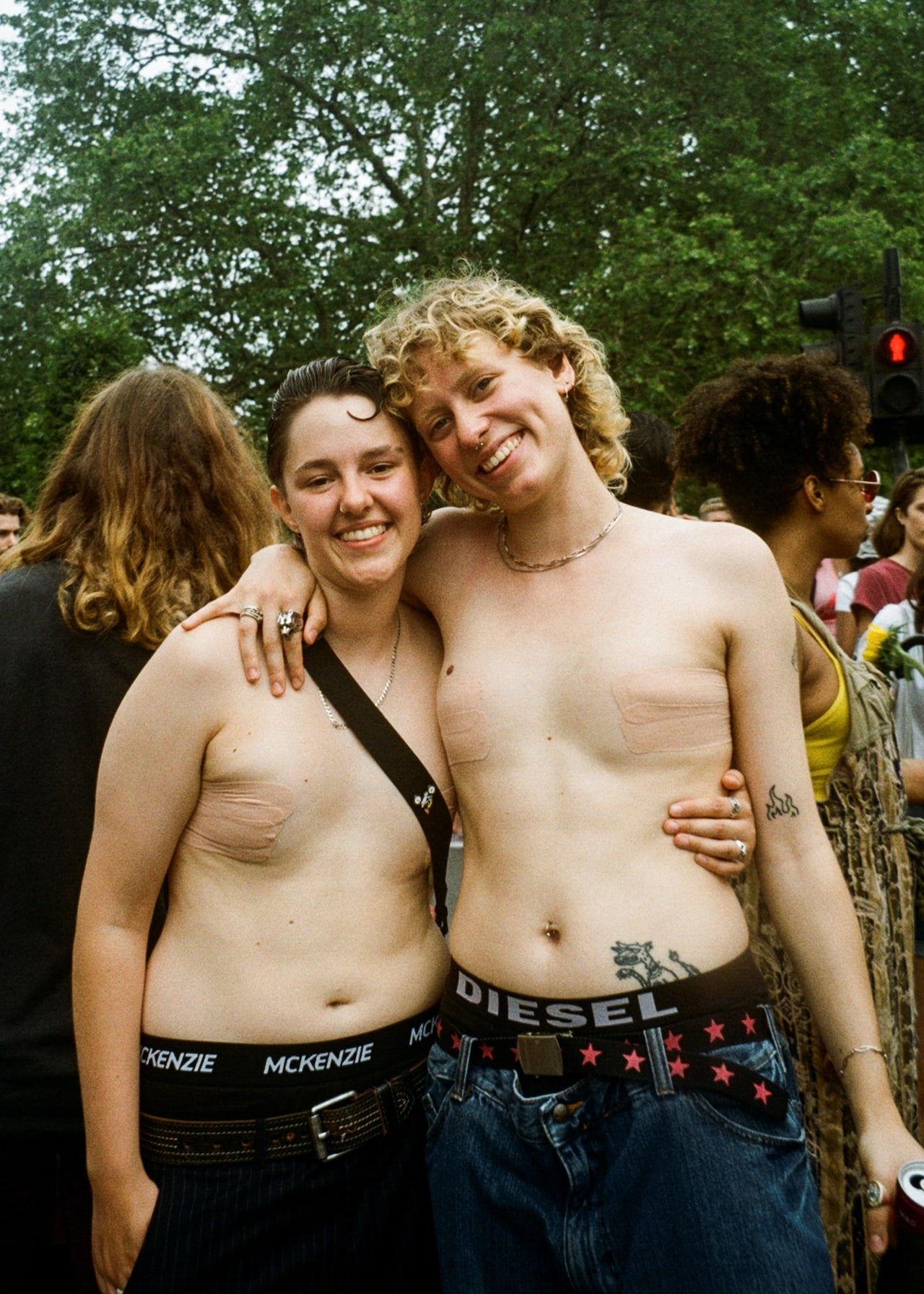 trans pride protest london 2023