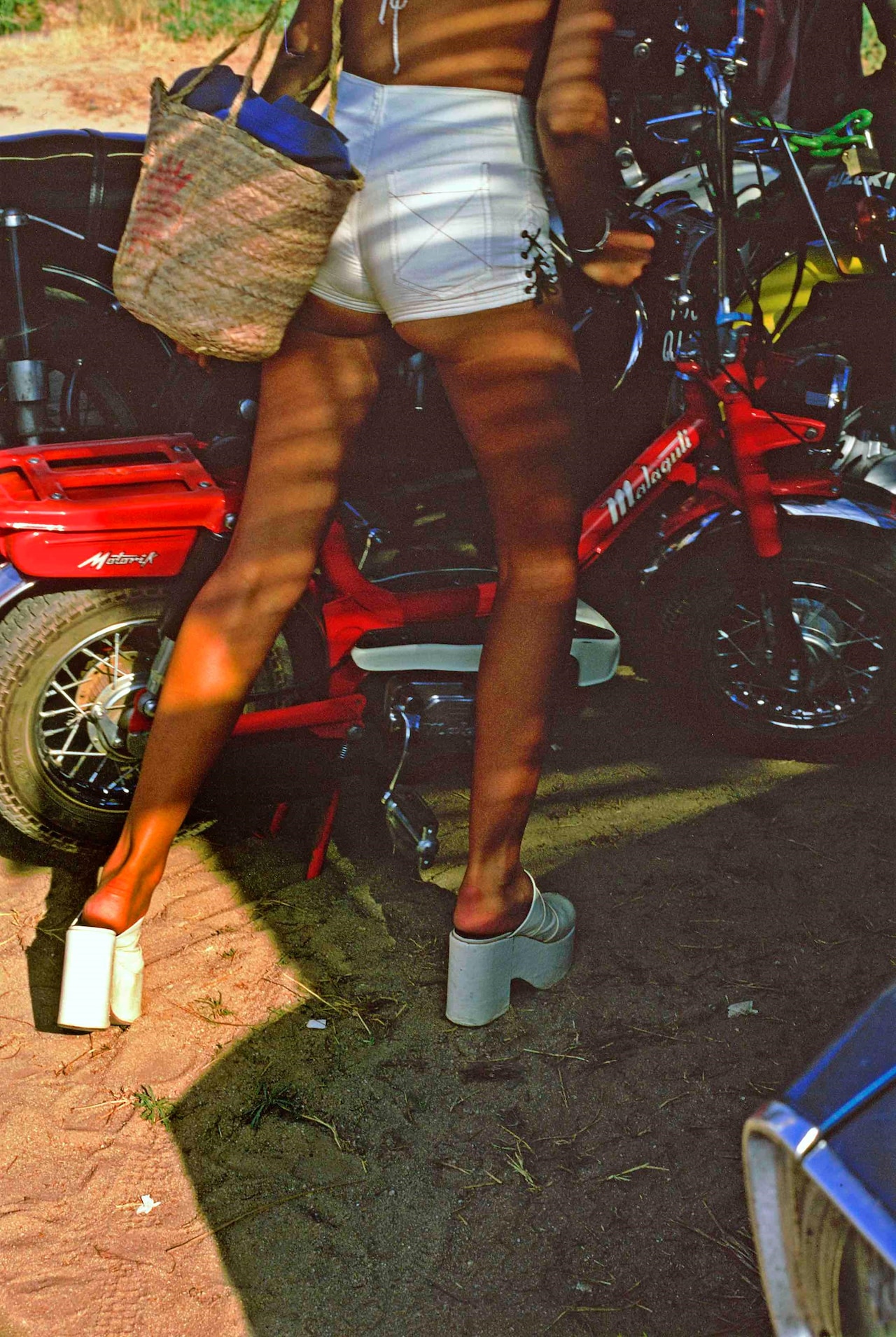 Philippe Garner, Car Park, Pampelonne Beach, 1974