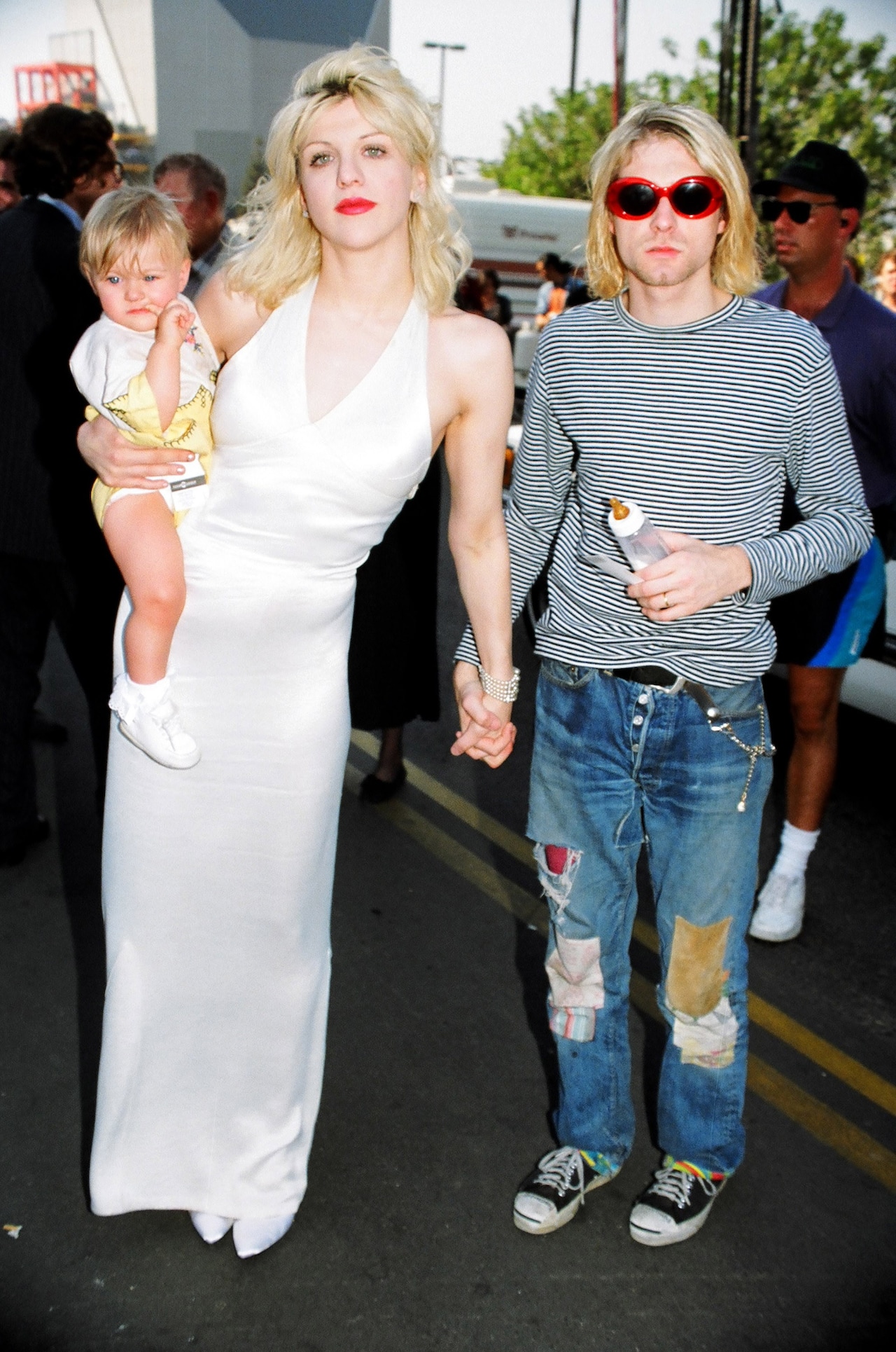 Kurt Cobain and Courtney Love MTV Awards 1993
