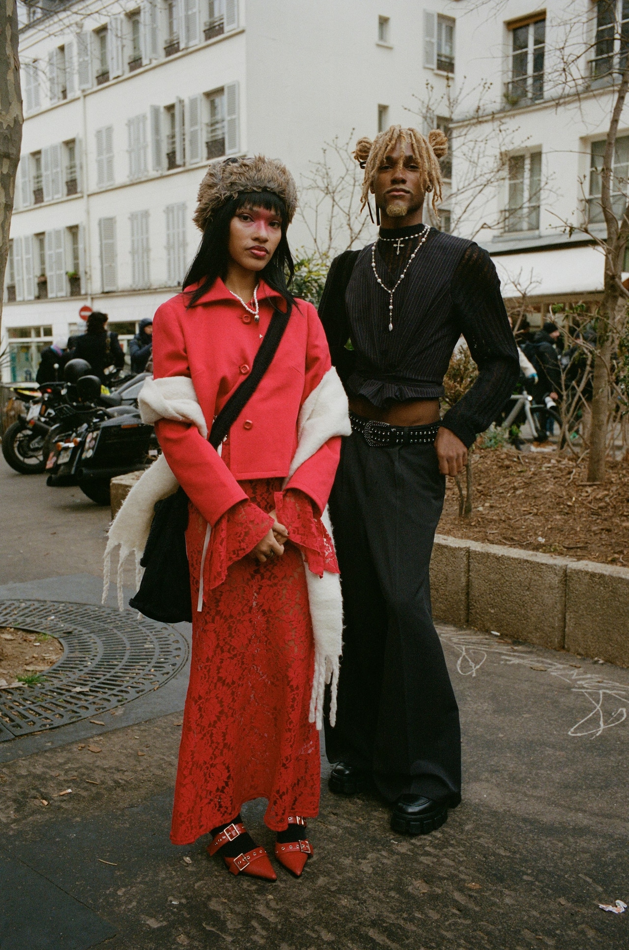 Paris street style AW24 Yu Fujiwara