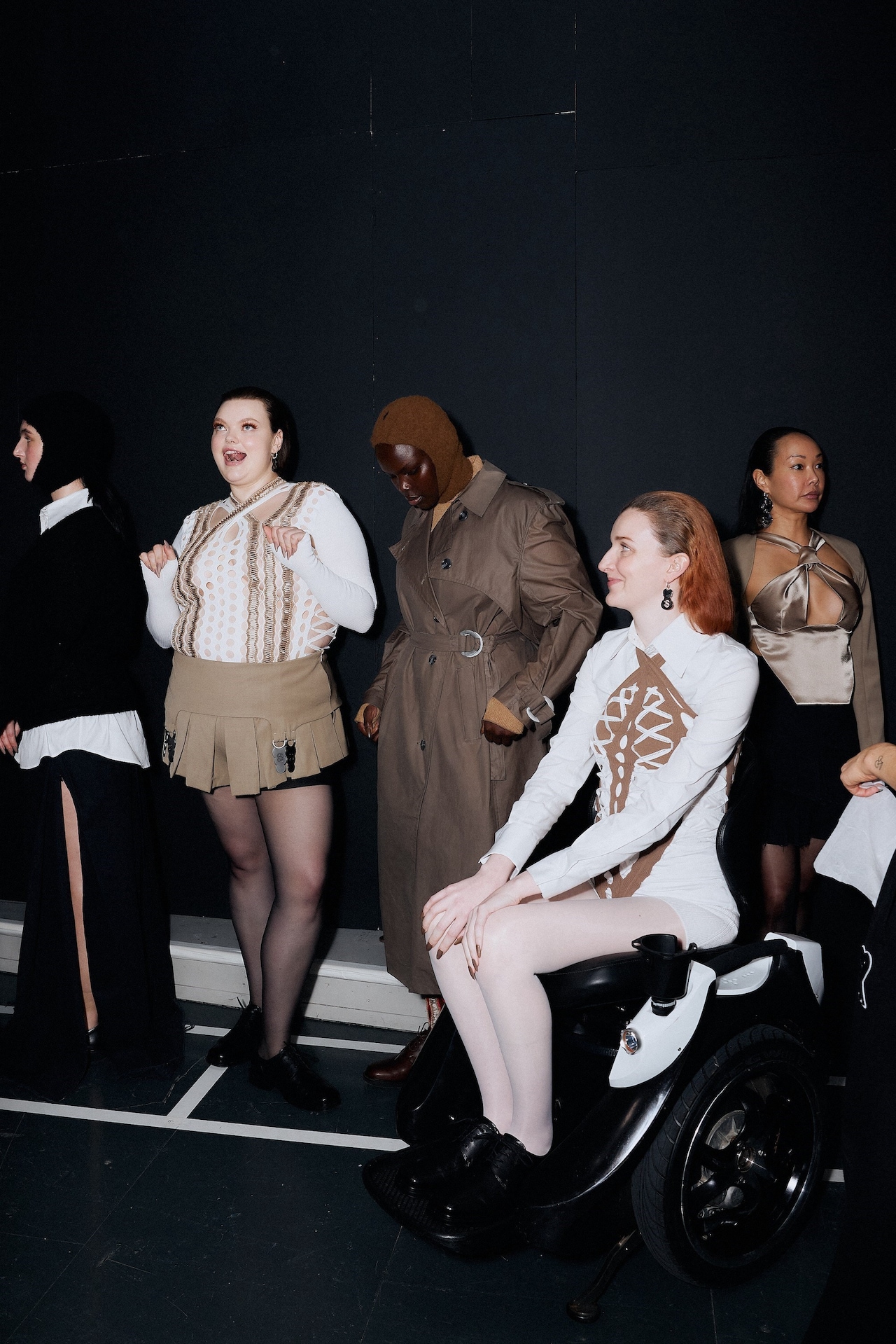 Sinead O'Dwyer aw24 beauty looks hair makeup