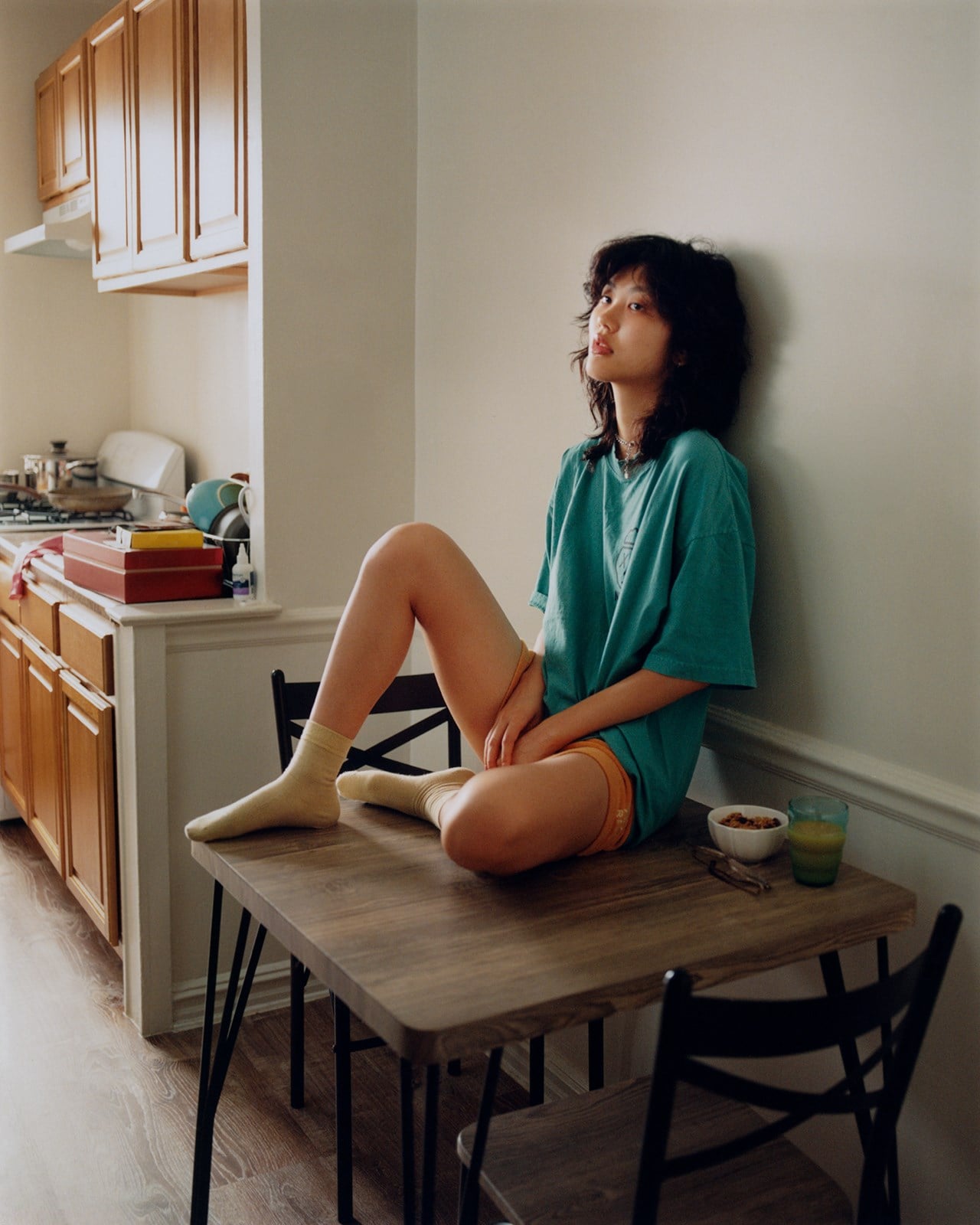 Minseo model new york city nyfw