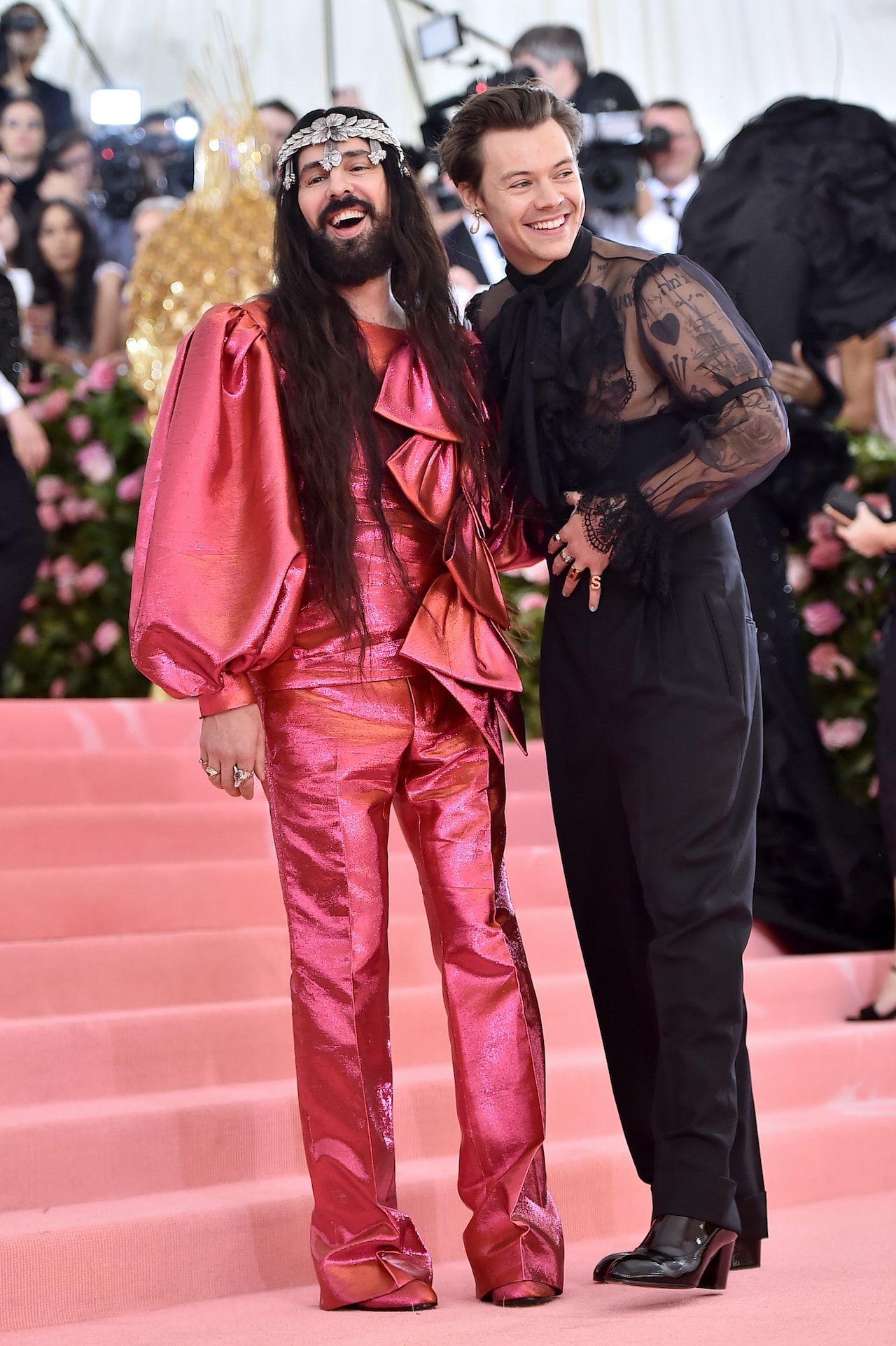 Alessandro Michele and Harry Styles
